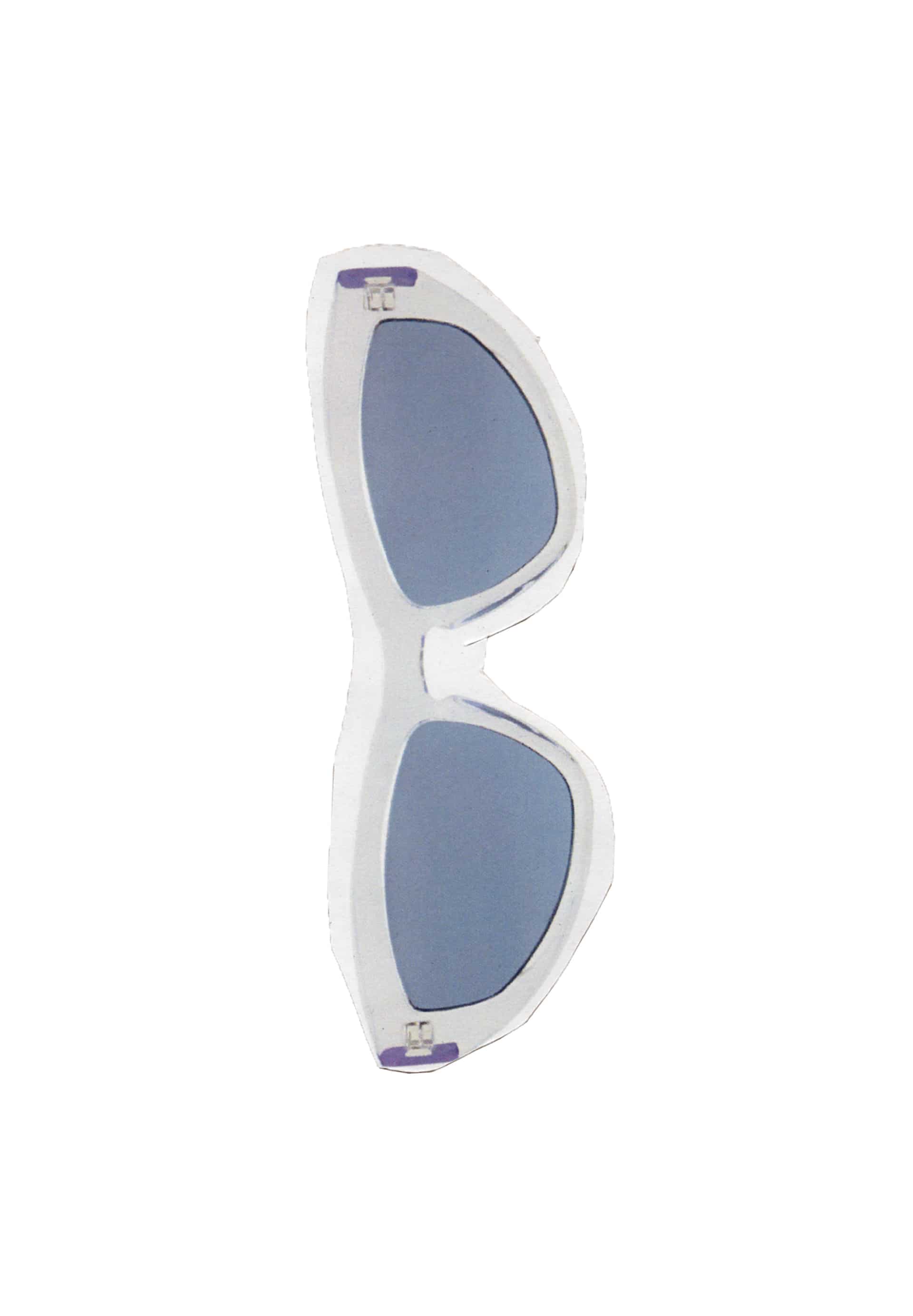 VIU X ARMEDANGELS THE SPECTRAA Sunglasses in cat eye shape made of Eastman Acecate Renew