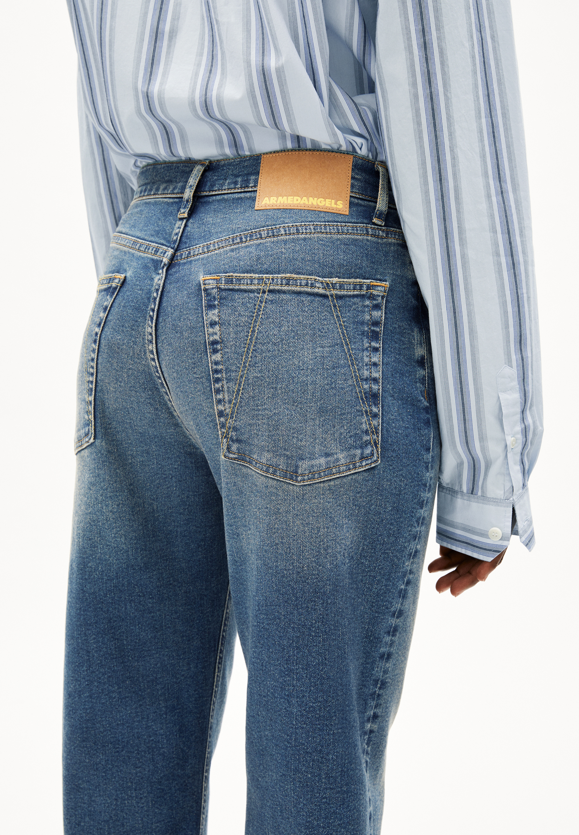 MAIRAA Mom Jeans recycled cotton mix Comfort-Stretch