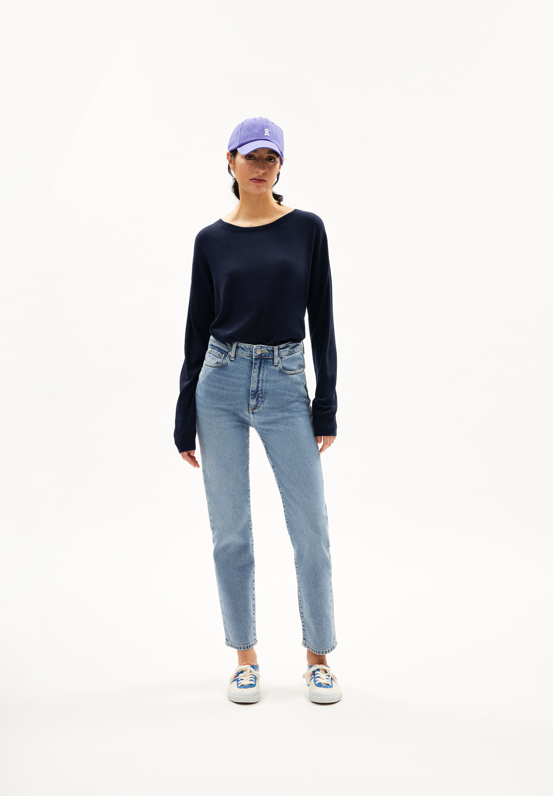 LAARNI Pullover Relaxed Fit aus TENCEL™ Lyocell Mix
