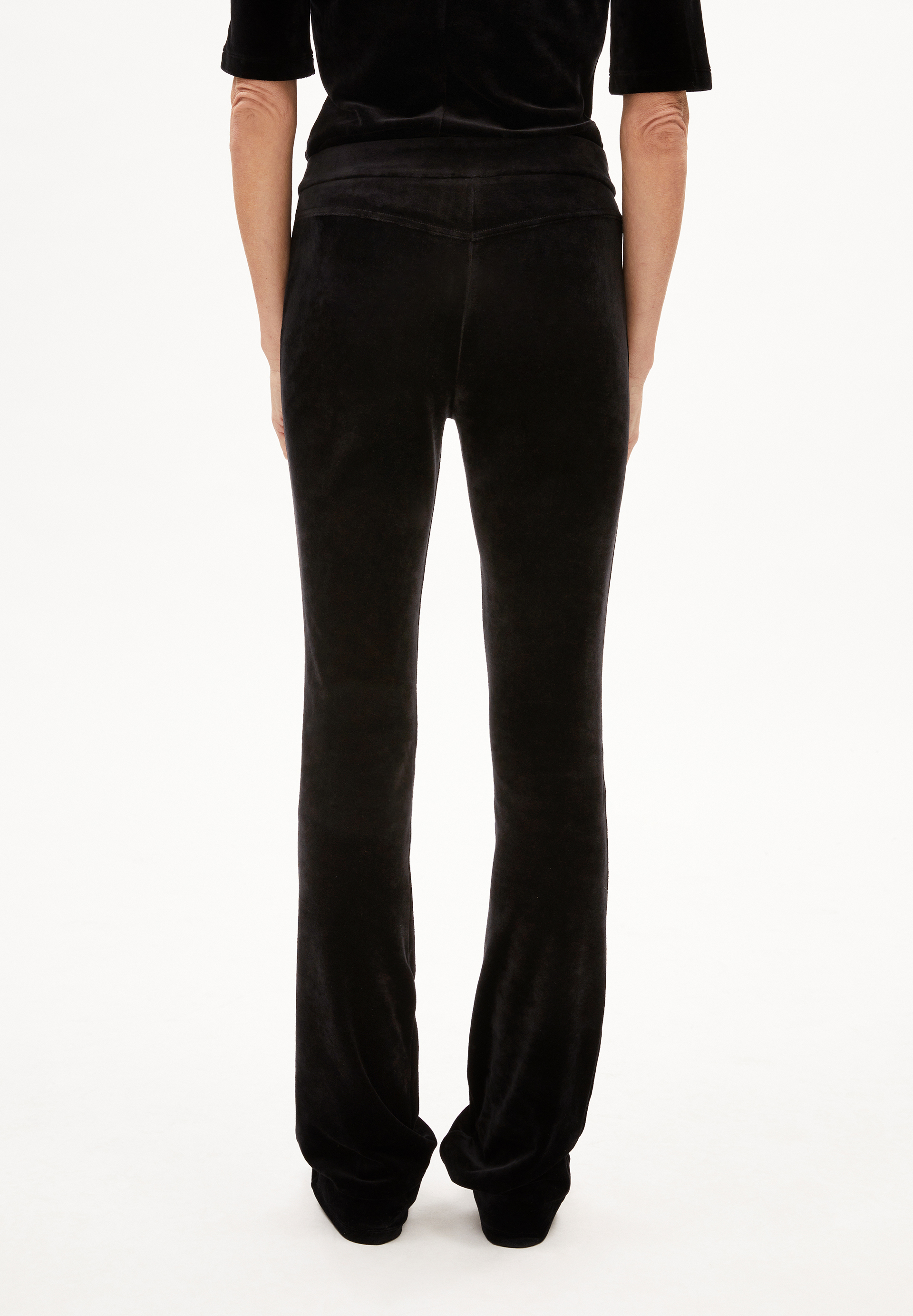 RONJAAL Jersey Pants made of velvet