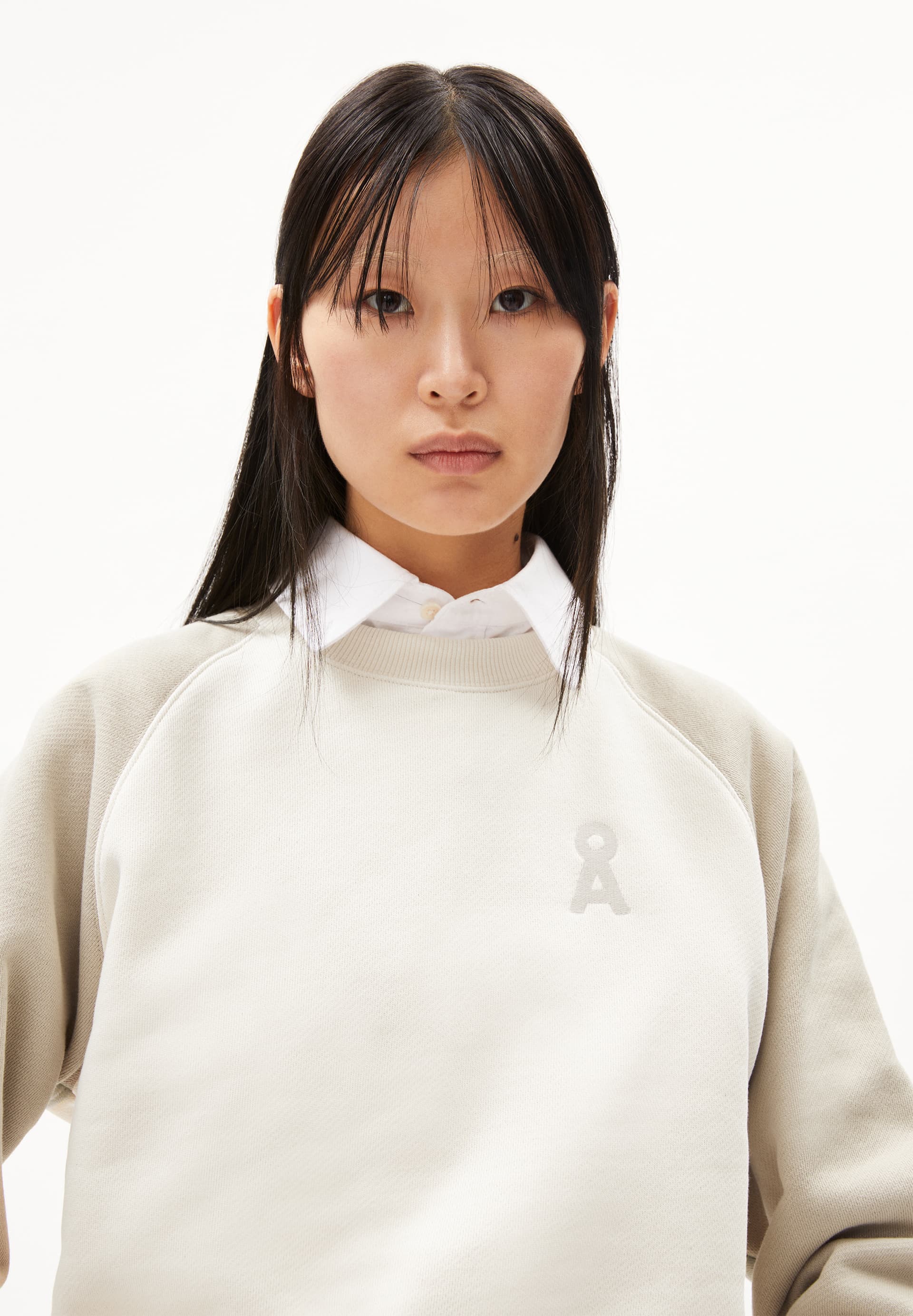 AALLY GAL COLORBLOCK Sweatshirt Regular Fit made of Organic Cotton