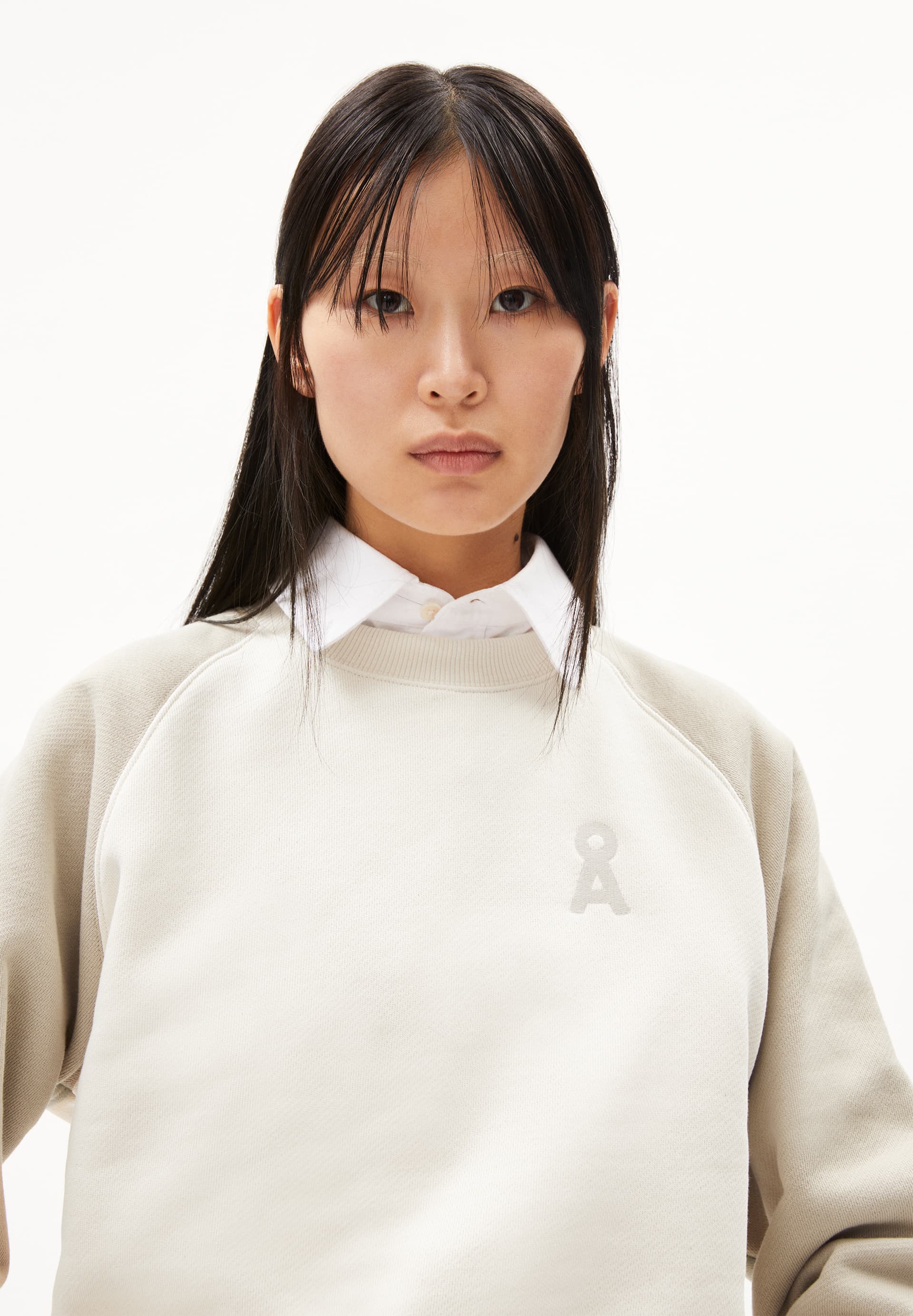 AALLY GAL COLORBLOCK Sweat-shirt coupe standard en coton bio