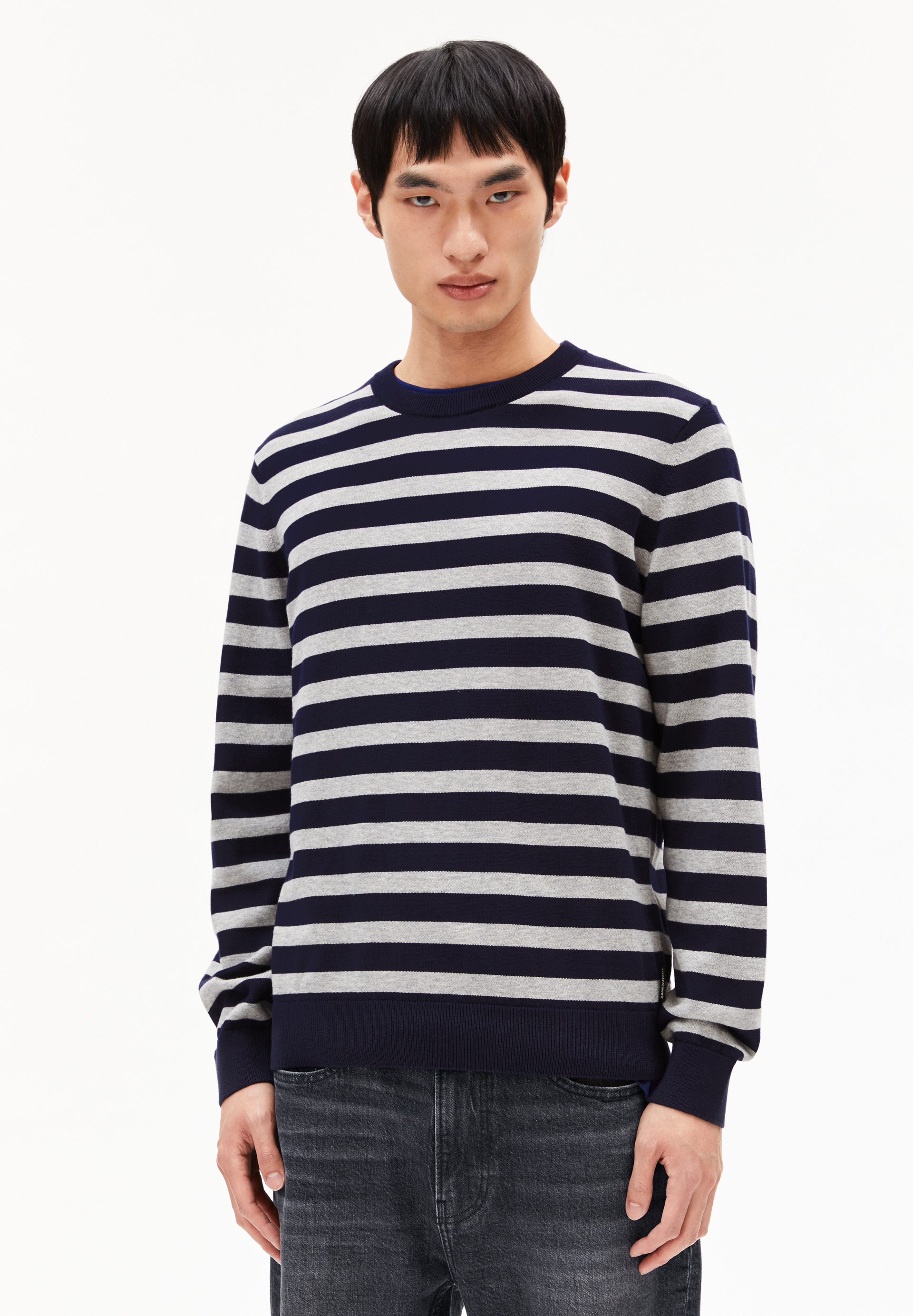 LOUKAA FINE STRIPES Sweater made of Organic Cotton