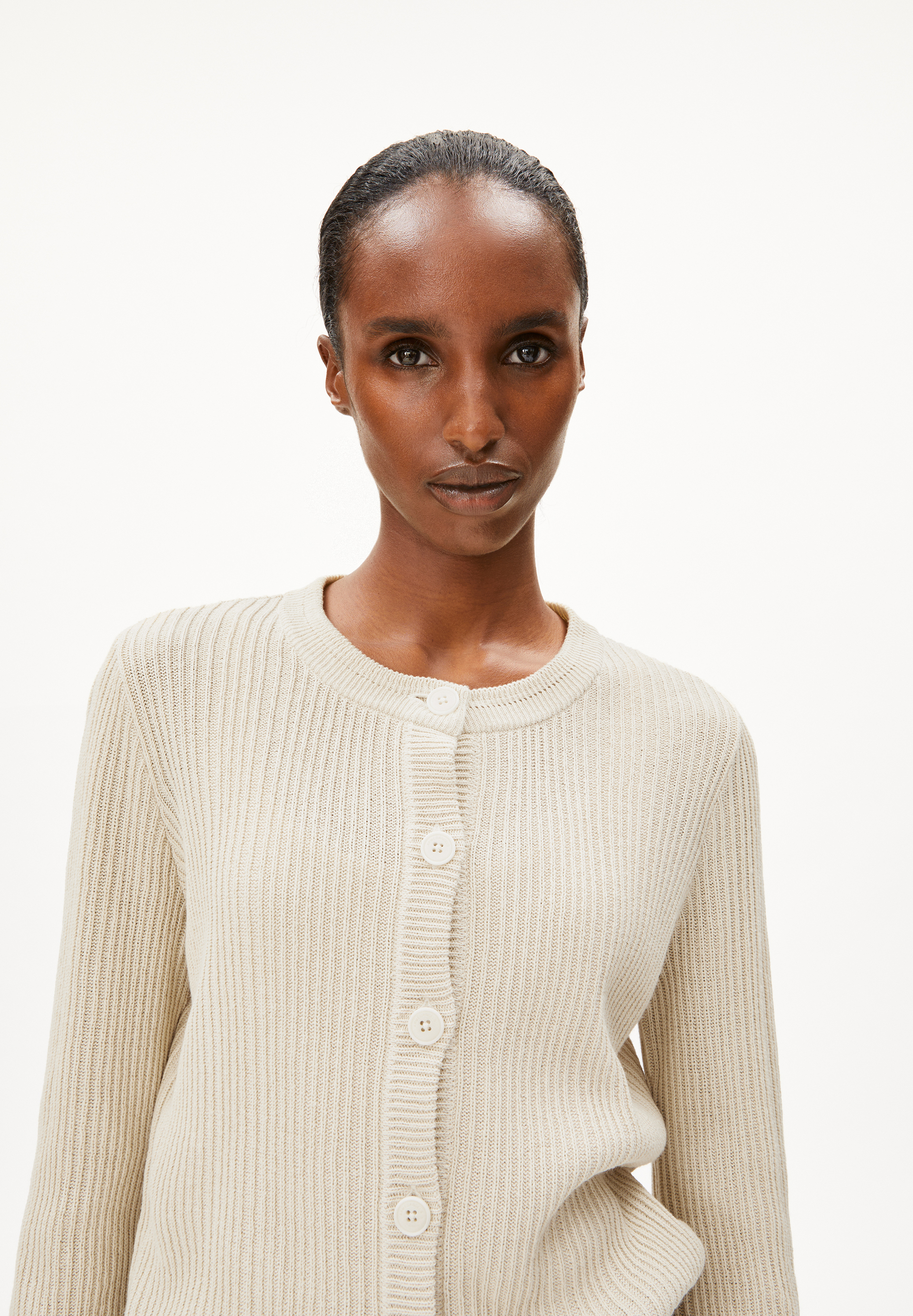 RICALAA LINO Cardigan made of Linen-Mix