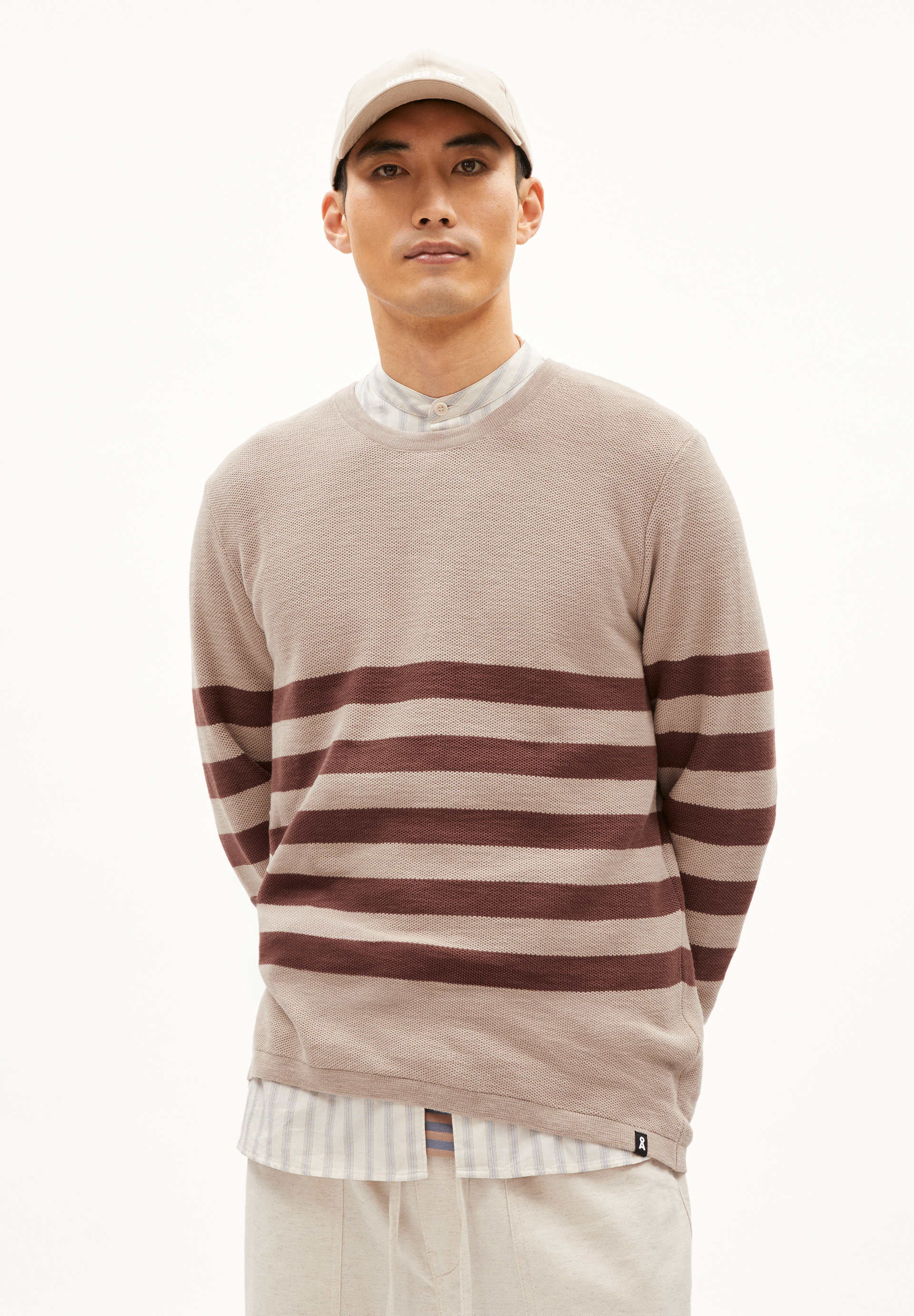 TOLAA STRIPES Sweater Regular Fit made of Organic Cotton