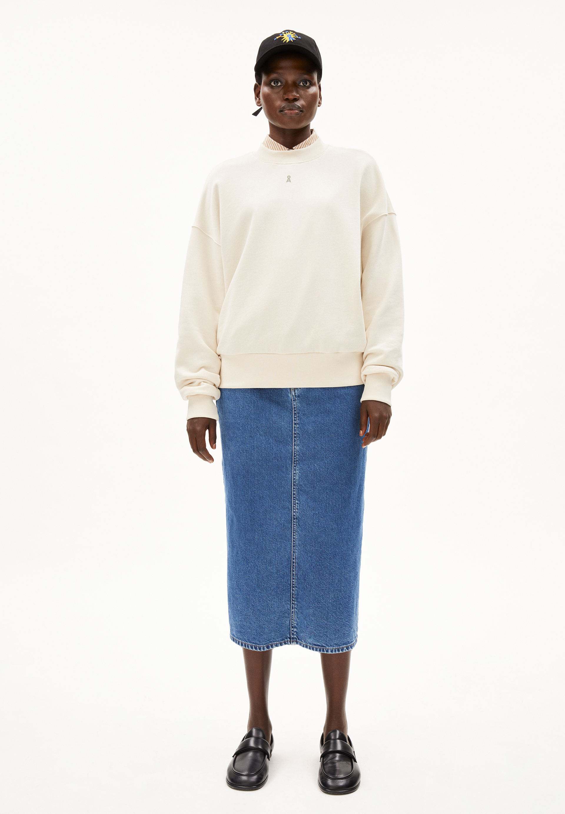 ALIZAA FORTUNE Sweatshirt aus Bio-Baumwolle