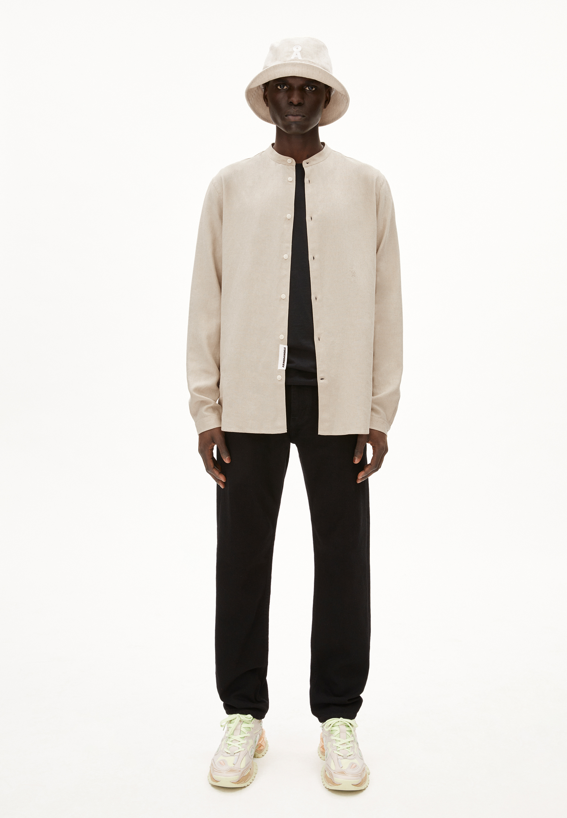 VAALERONIMUS LINO Shirt made of Linen-Mix