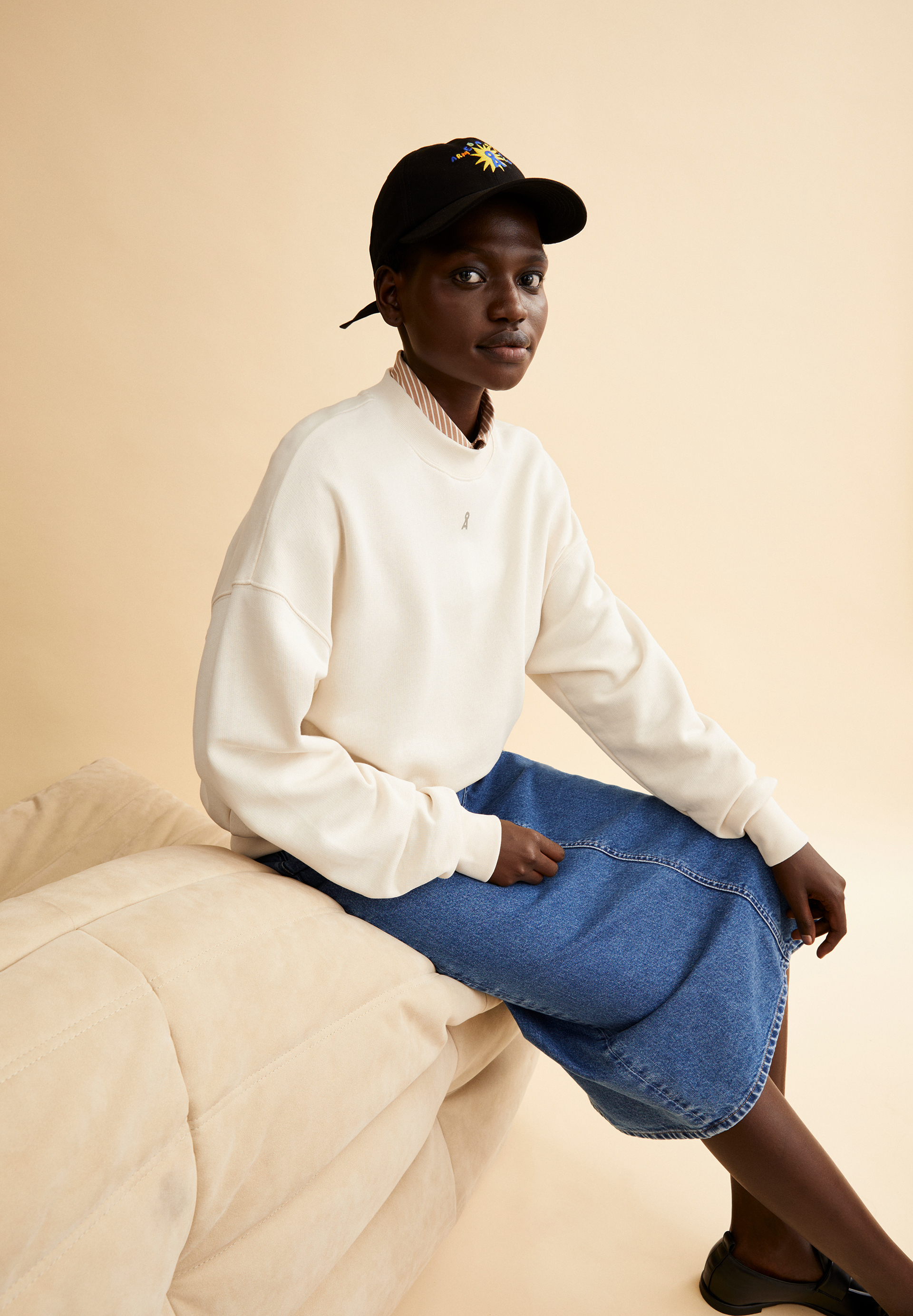 ALIZAA FORTUNE Sweatshirt aus Bio-Baumwolle
