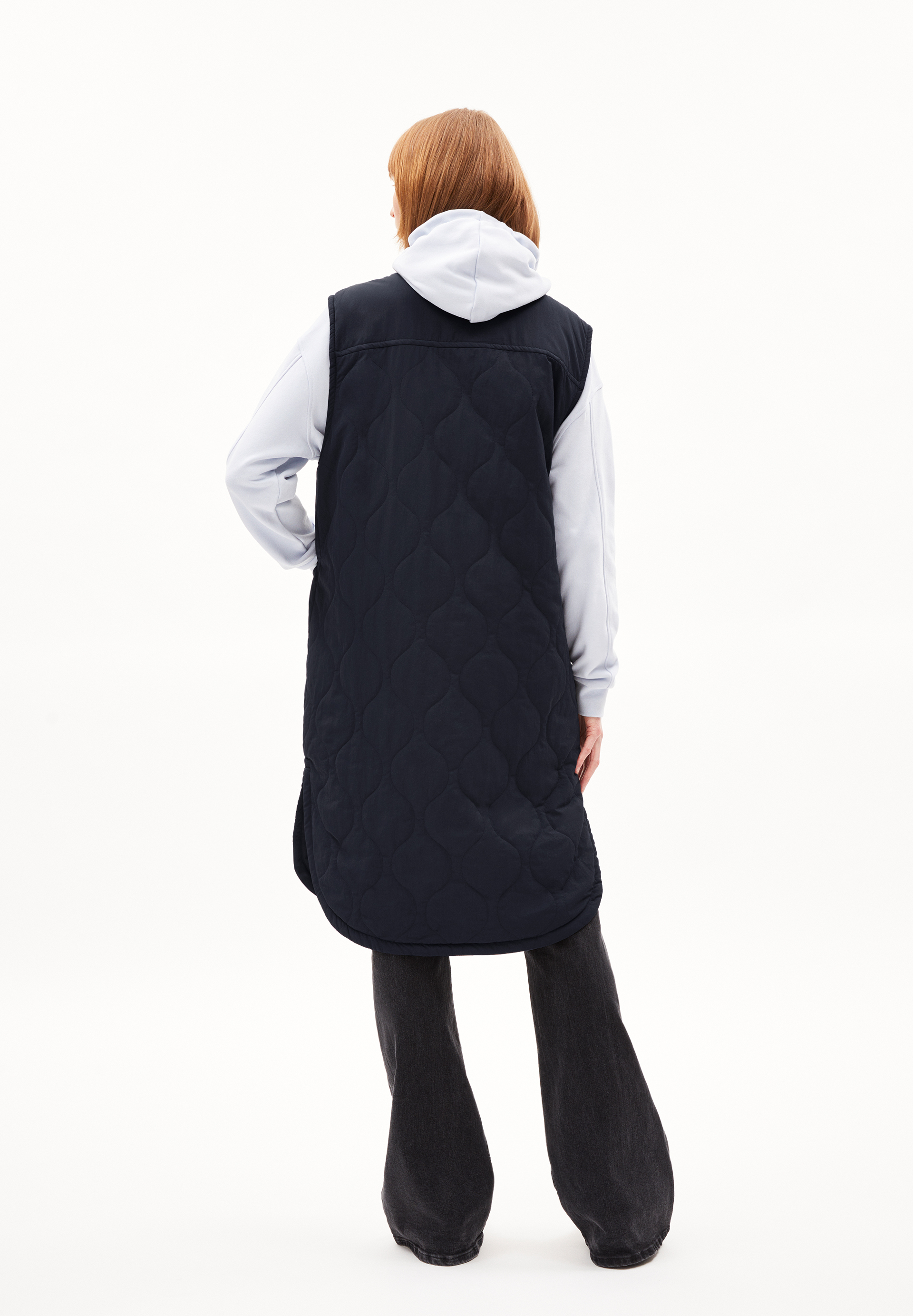 GAUJAA Waistcoat Relaxed Fit aus Polyamide Mix (recycled)