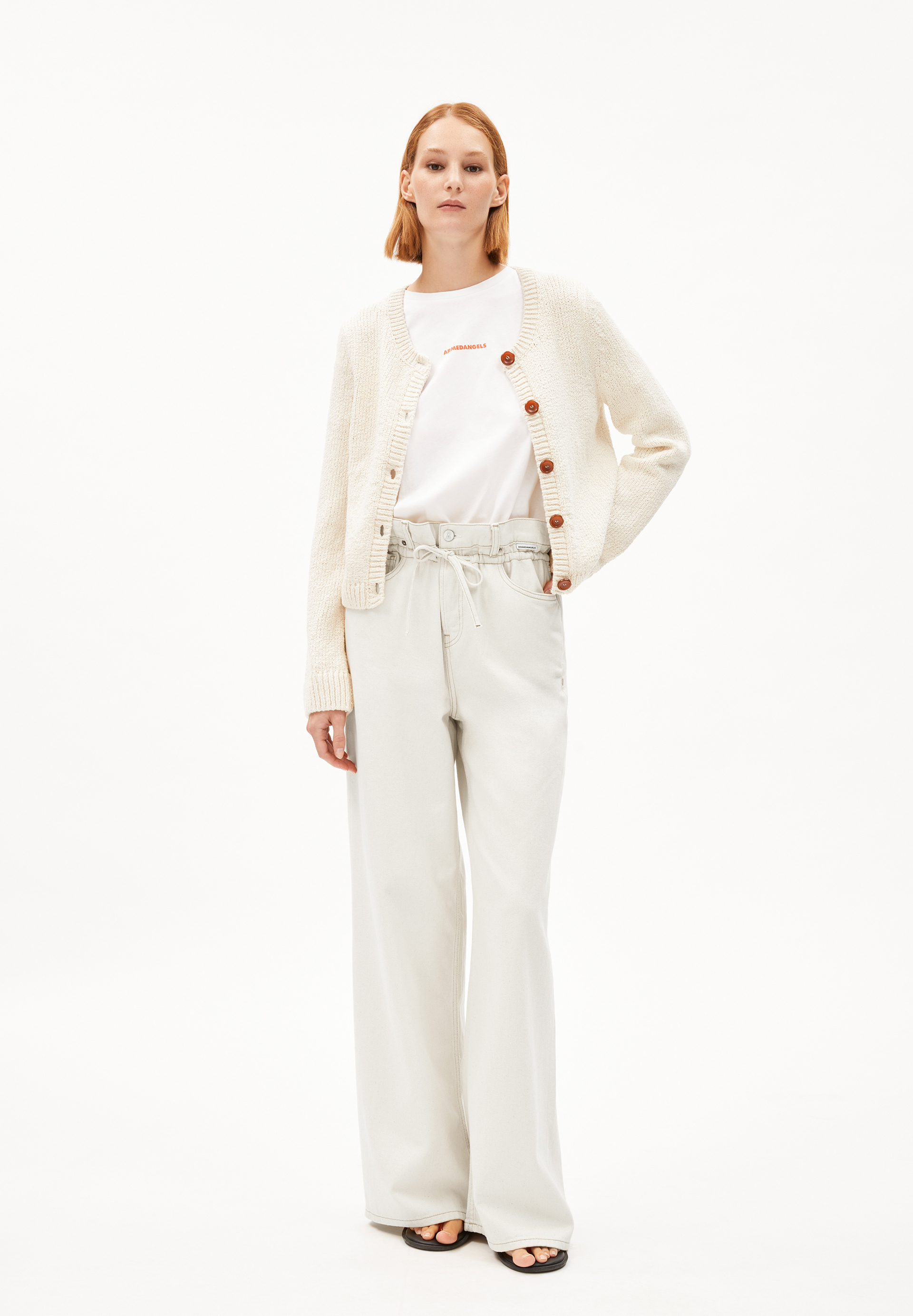 JAMIRAA Cardigan made of Organic Cotton Mix
