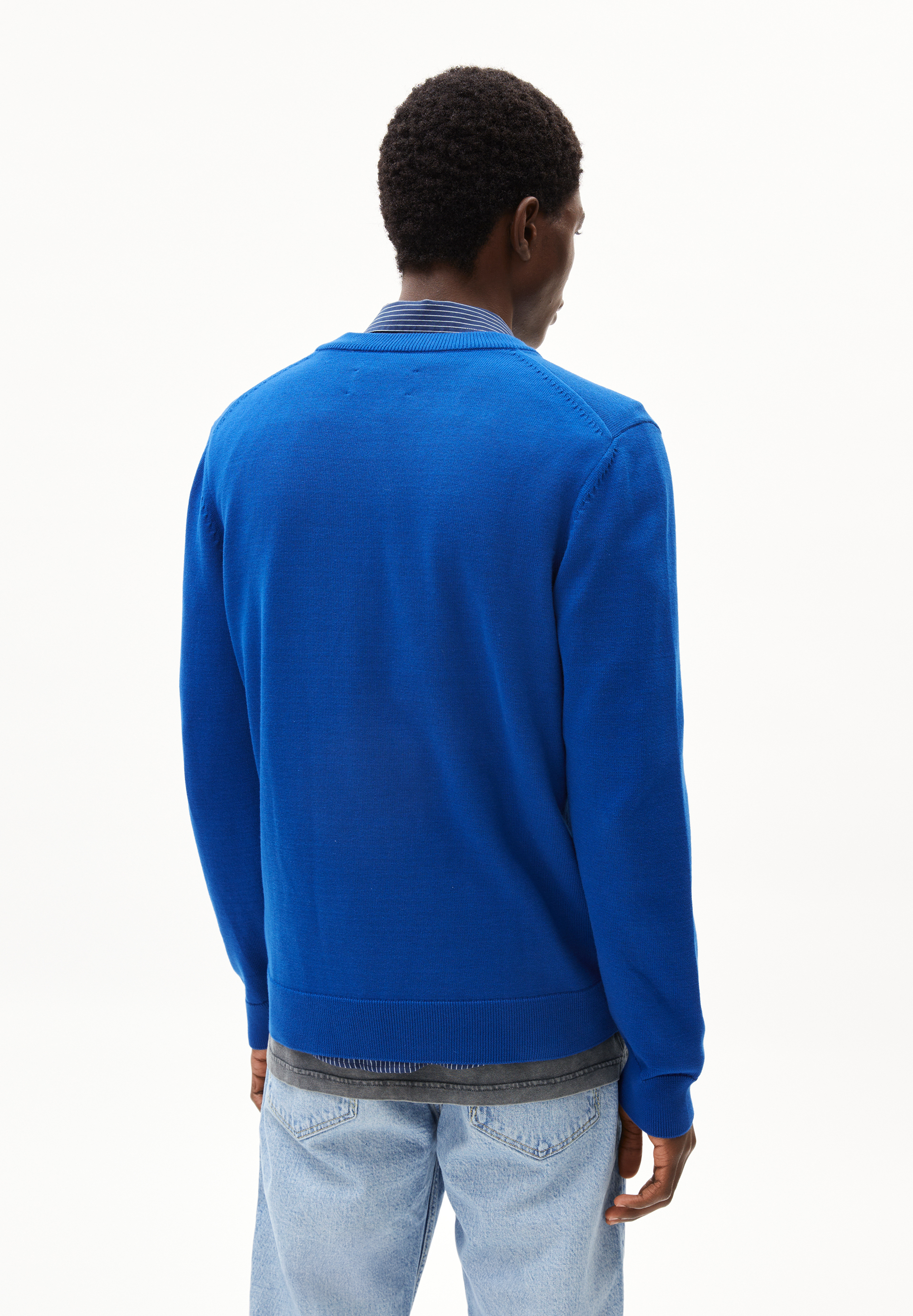 AGAAMON Veste en maille en coton bio