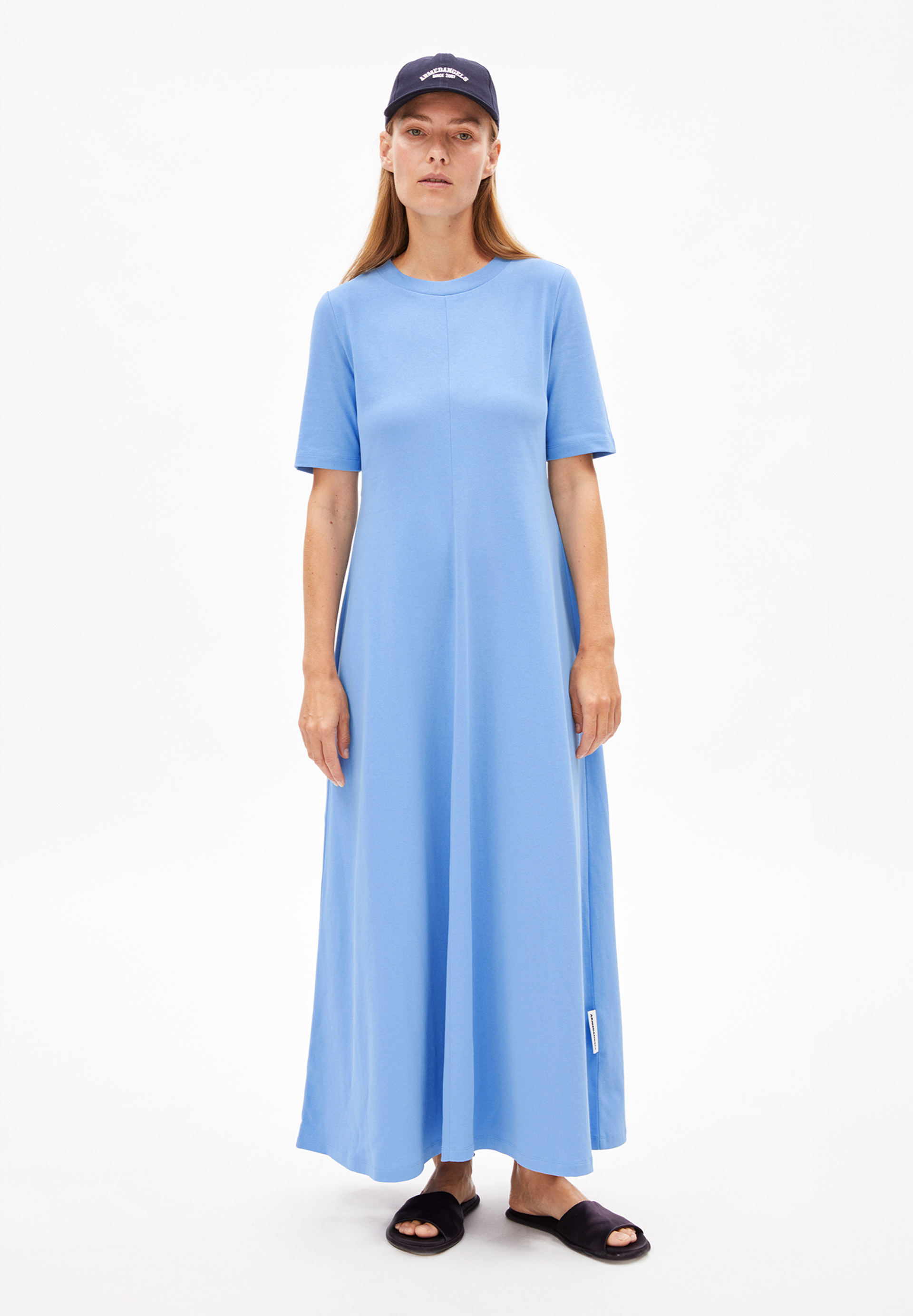 LUANAA LITAA Heavyweight Jerseykleid aus recyceltem Baumwoll Mix