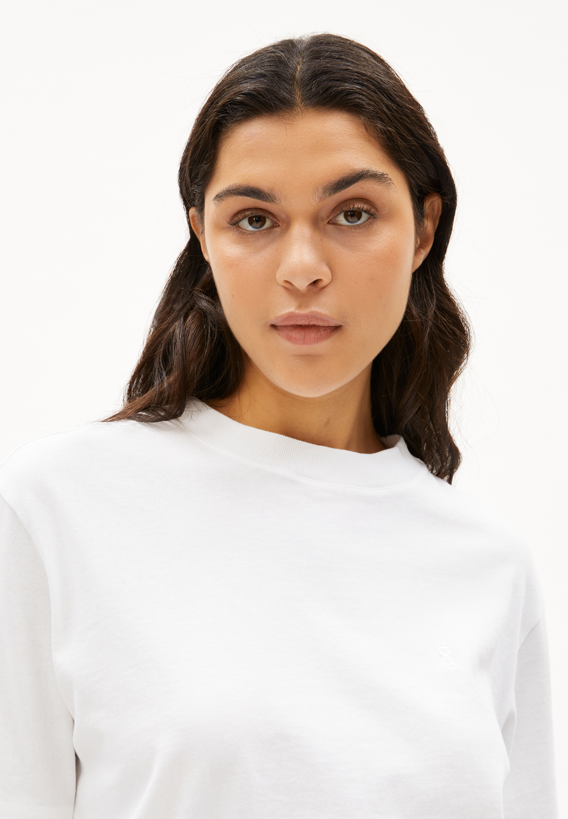 TARJAA Heavyweight T-shirt met loose fit van biologische katoenmix