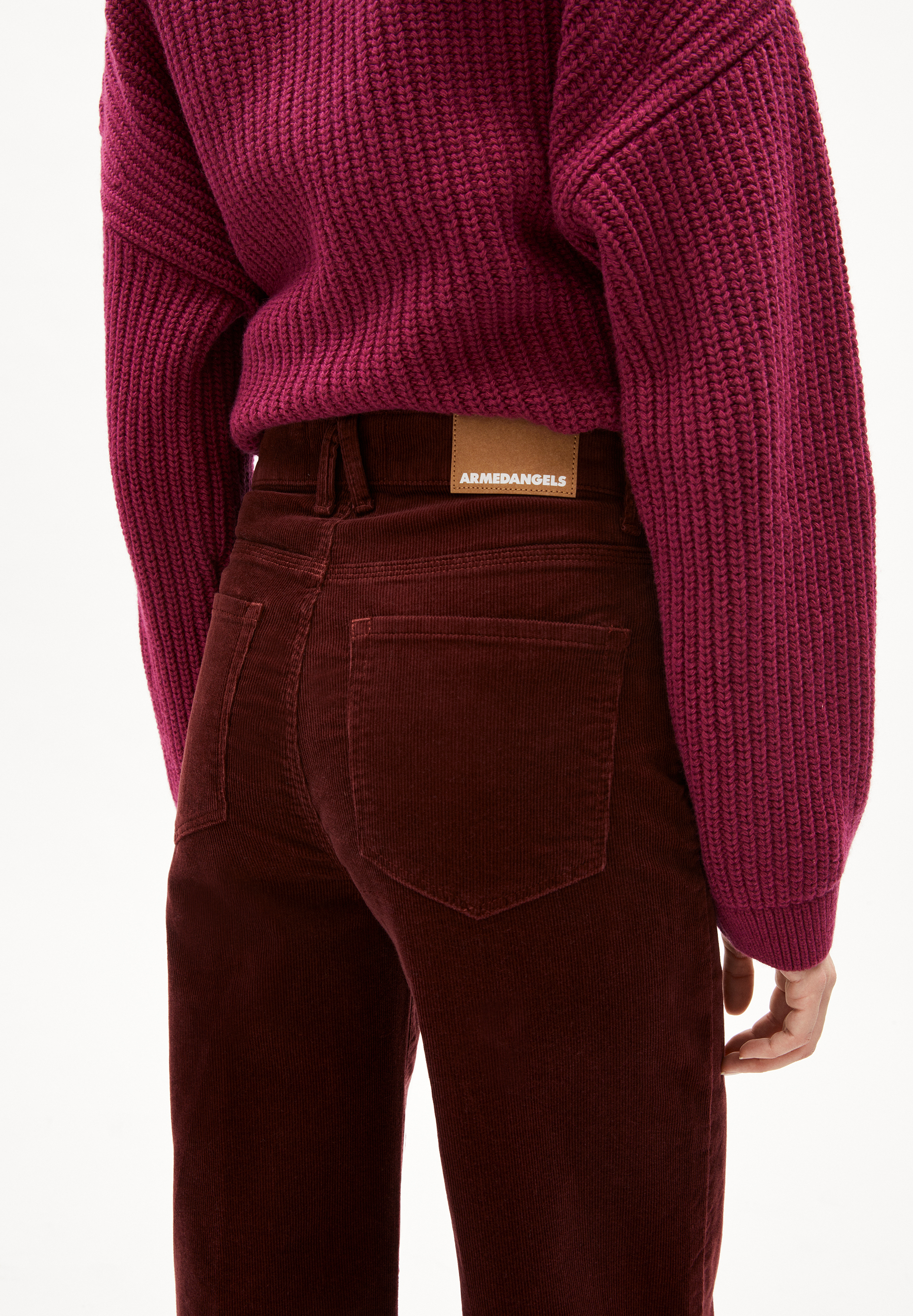 MURLIAA CORDUROY in cranberry juice for Women