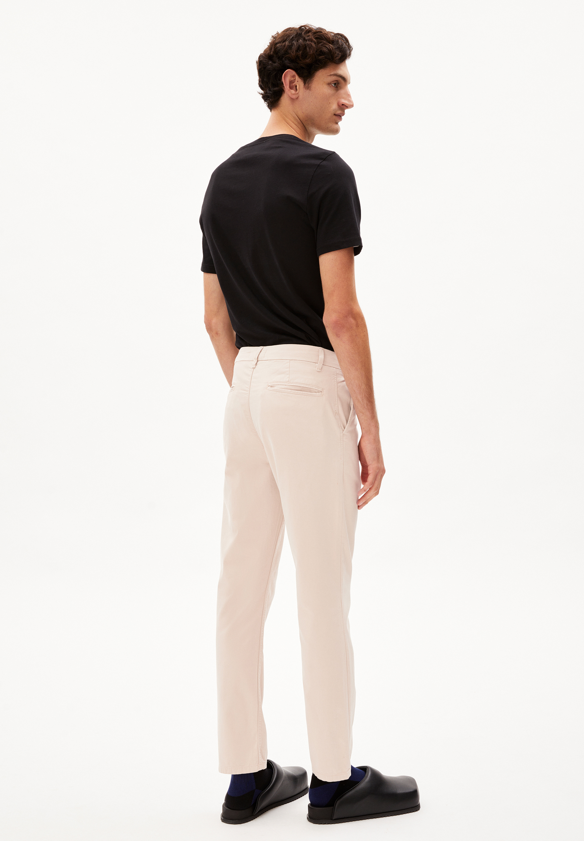 AATHAN Pantalon chino en mélange de coton bio