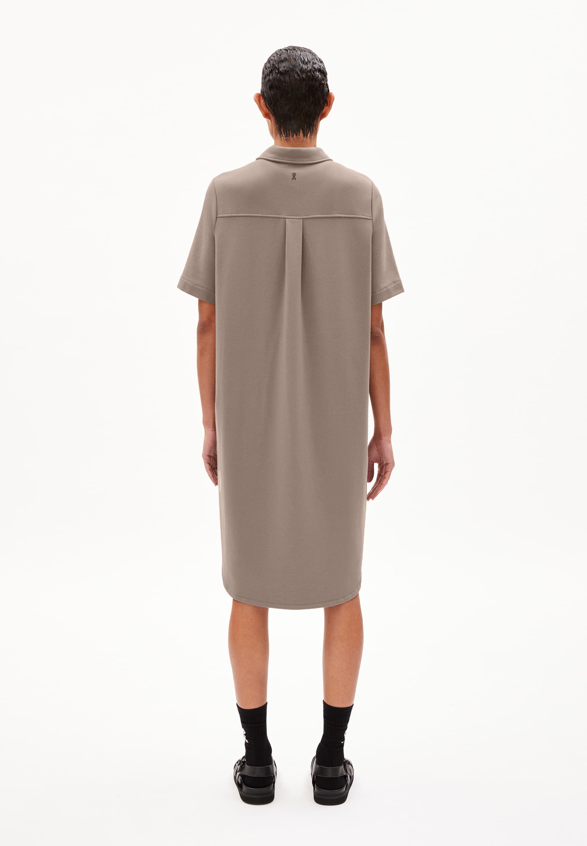 CAMILAARA Jersey Dress Loose Fit made of Organic Cotton Mix