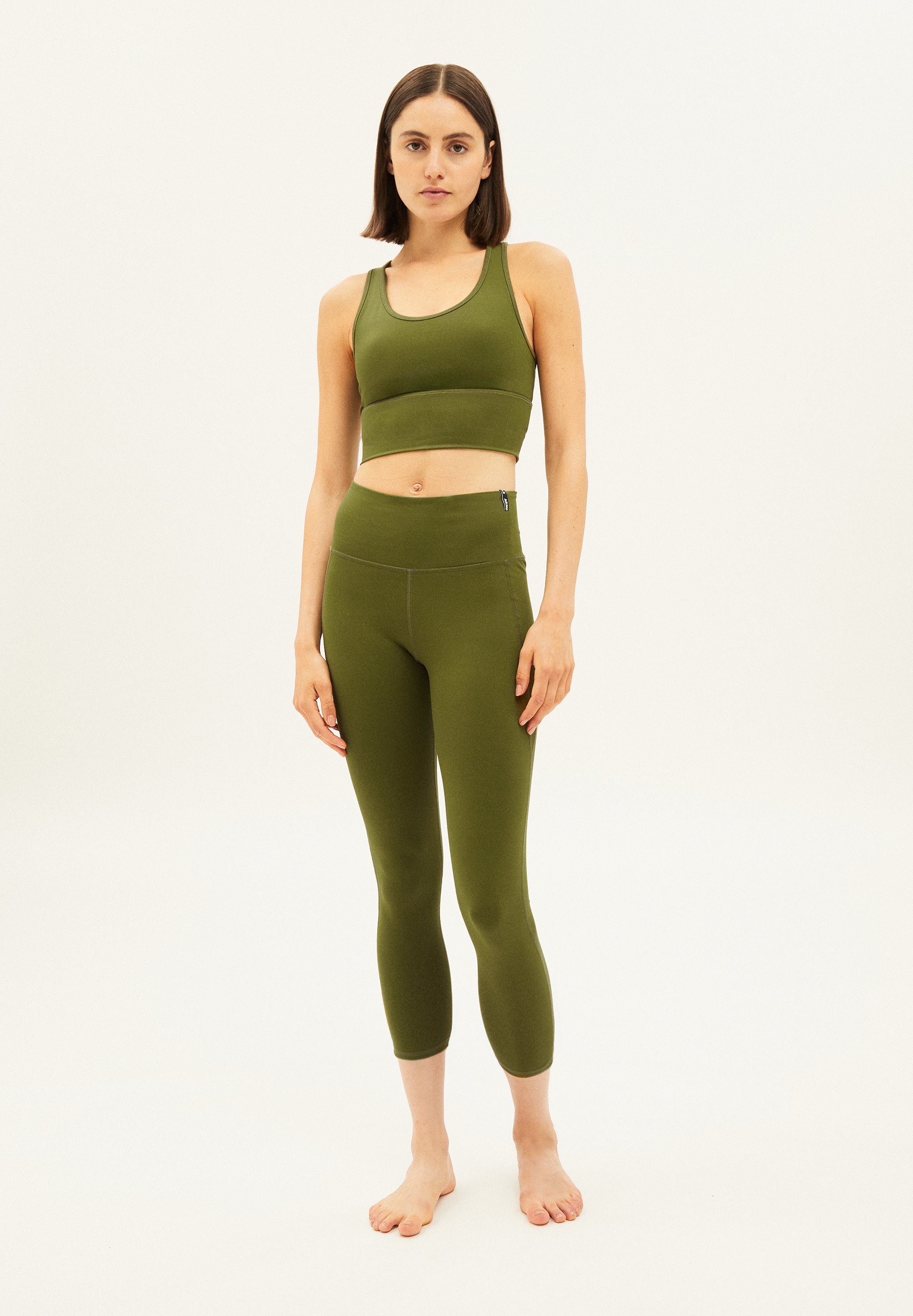 AMBAA Leggings d'Activewear en mix polyamide (recyclé)