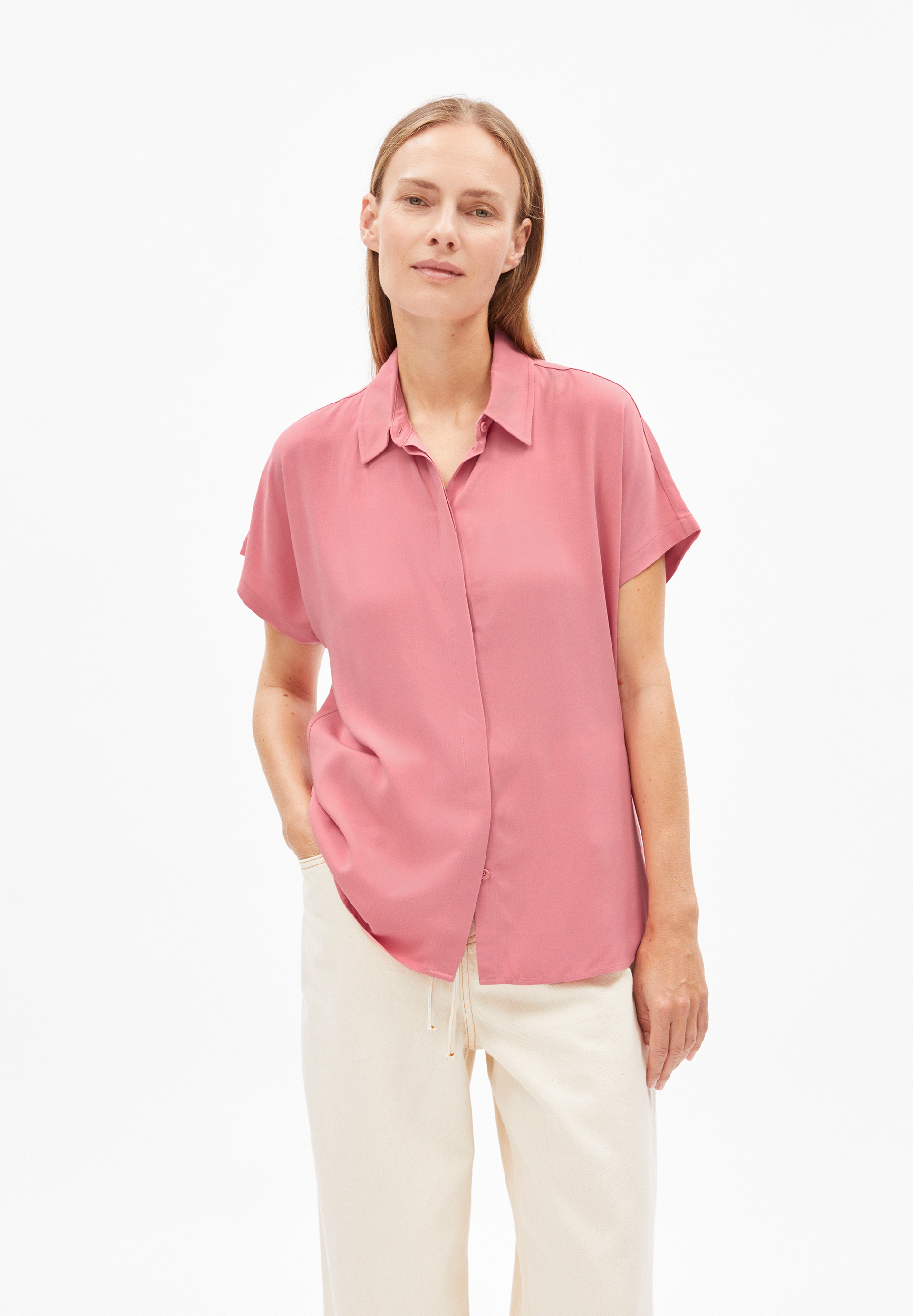 LARISAANA Chemisier en viscose LENZING™ ECOVERO™