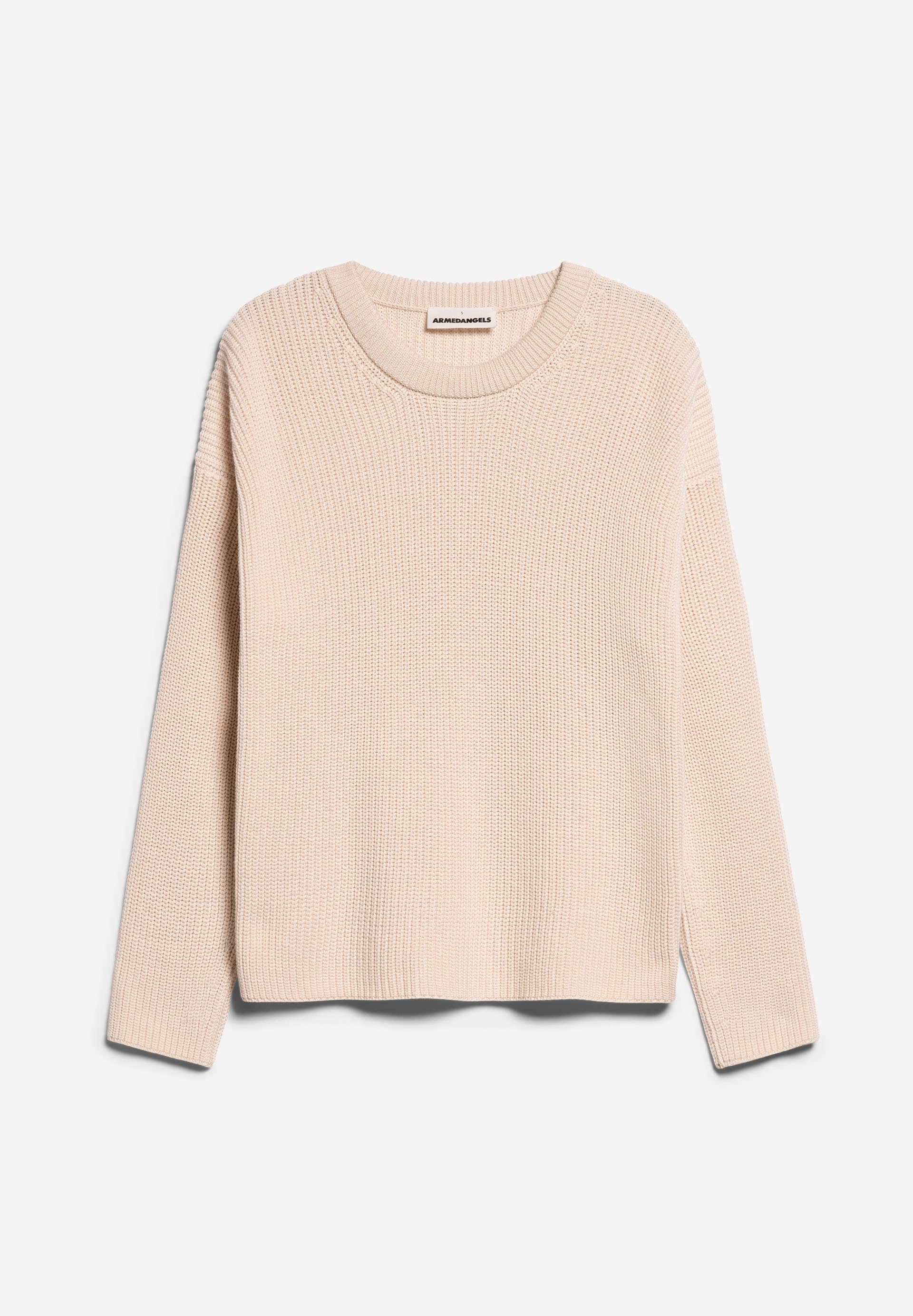 NURIELLAA Knit Sweater Oversized Fit made of Organic Cotton