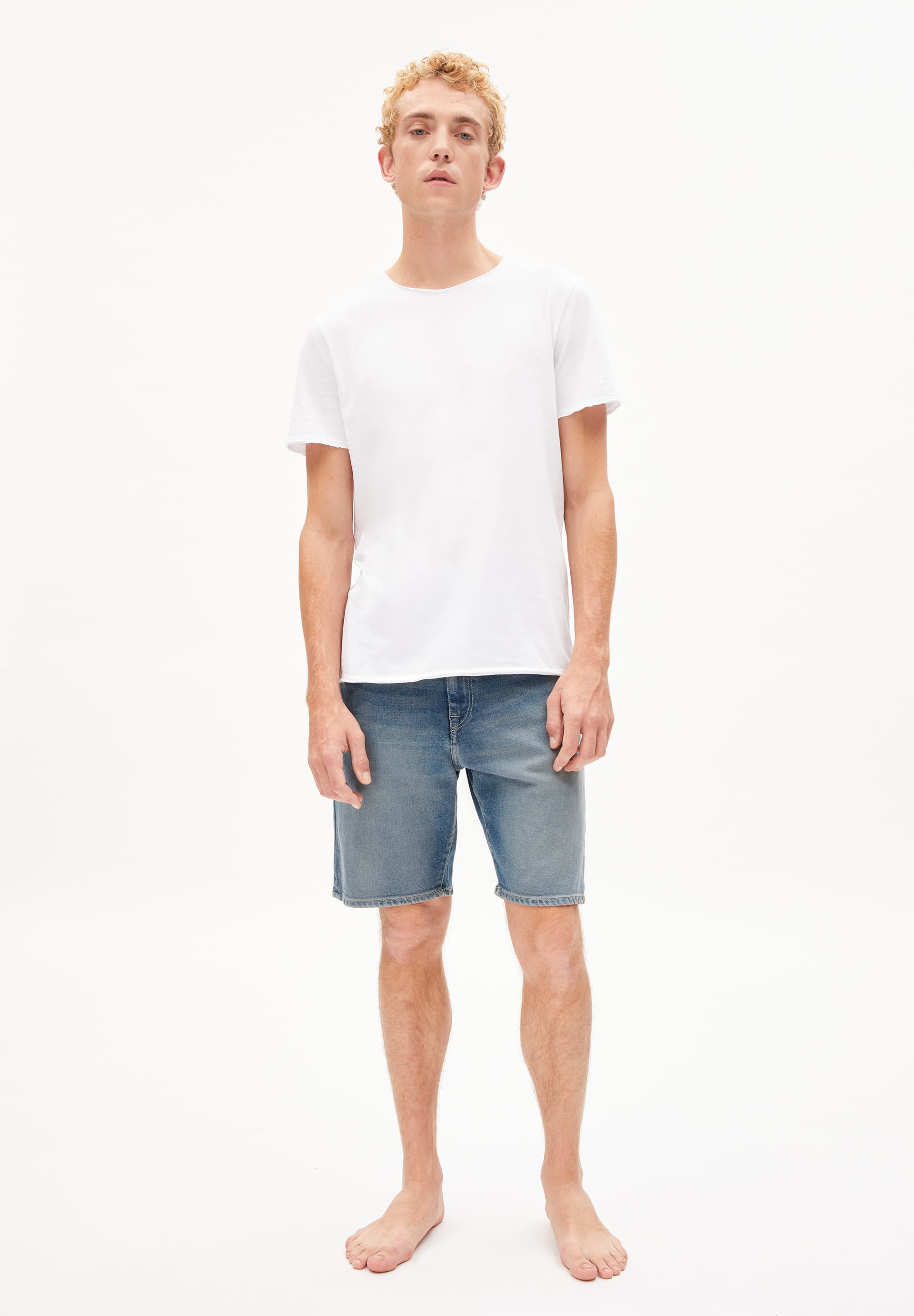 AARVO Denim Shorts made of Organic Cotton Mix