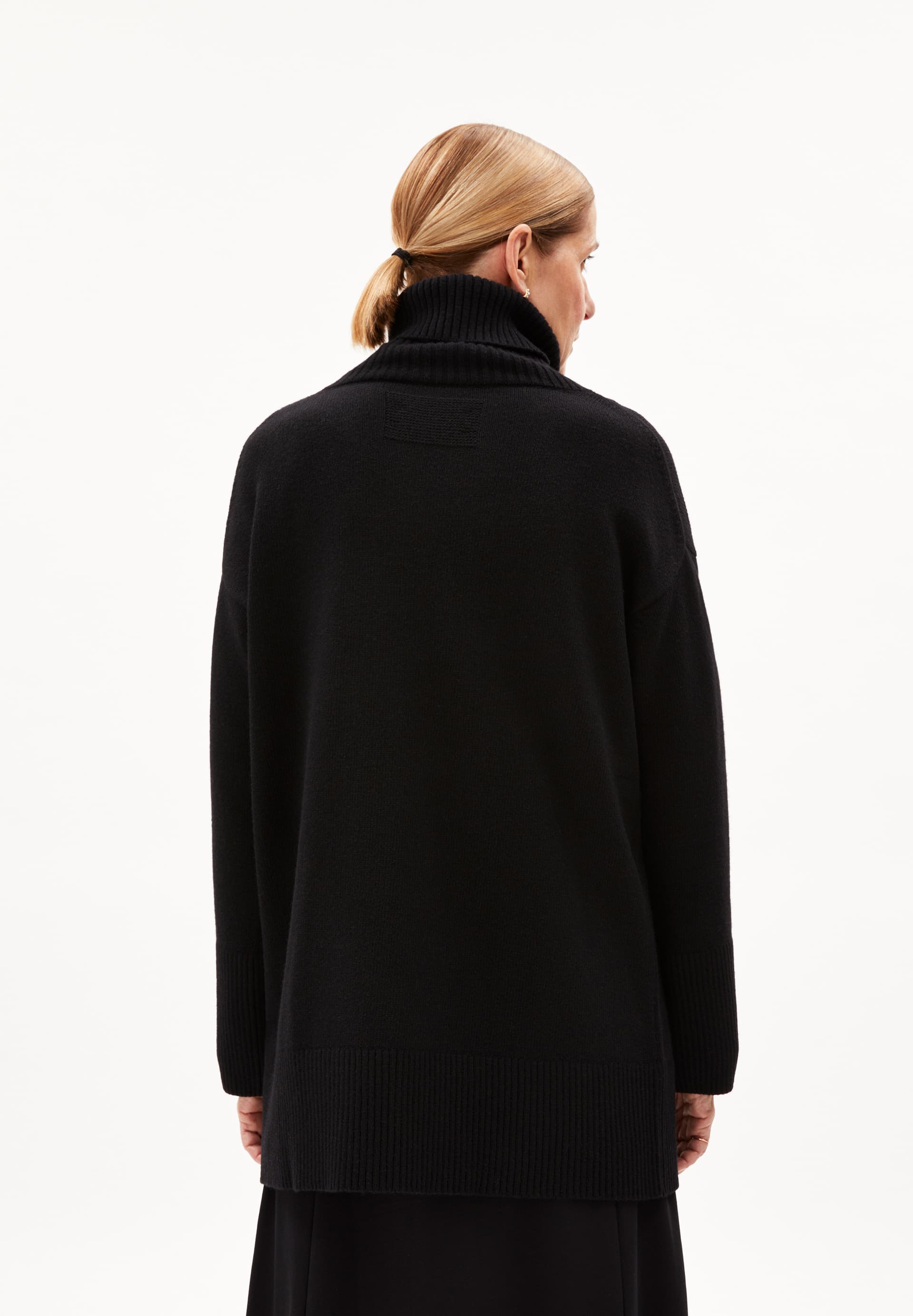 ARDIAA ROLLNECK Sweater Loose Fit made of Organic Wool Mix
