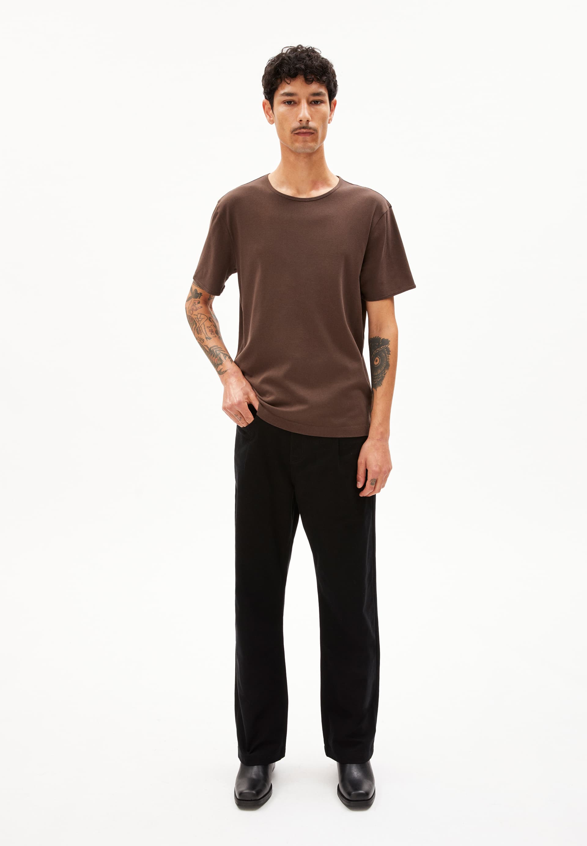 FLATAA PREMIUM T-Shirt Relaxed Fit aus Bio-Baumwolle