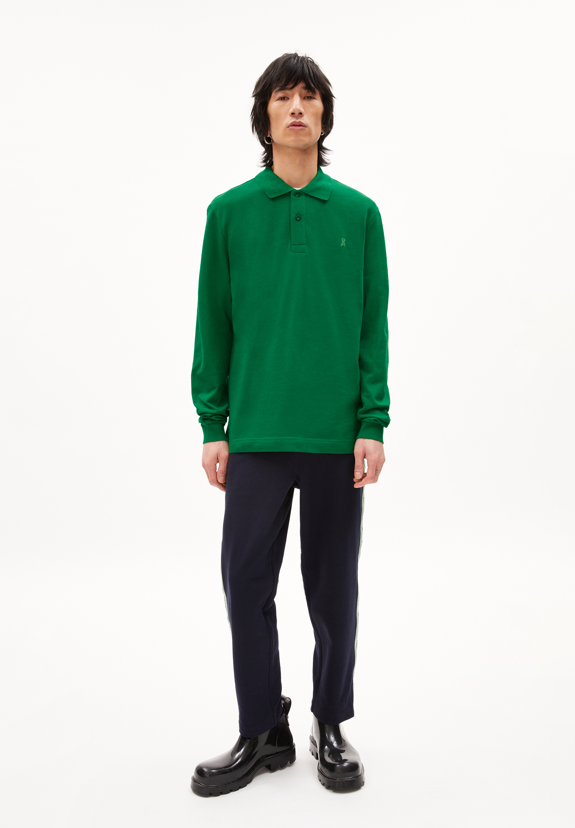 TAABAO Polo T-Shirt Regular Fit aus Bio-Baumwolle