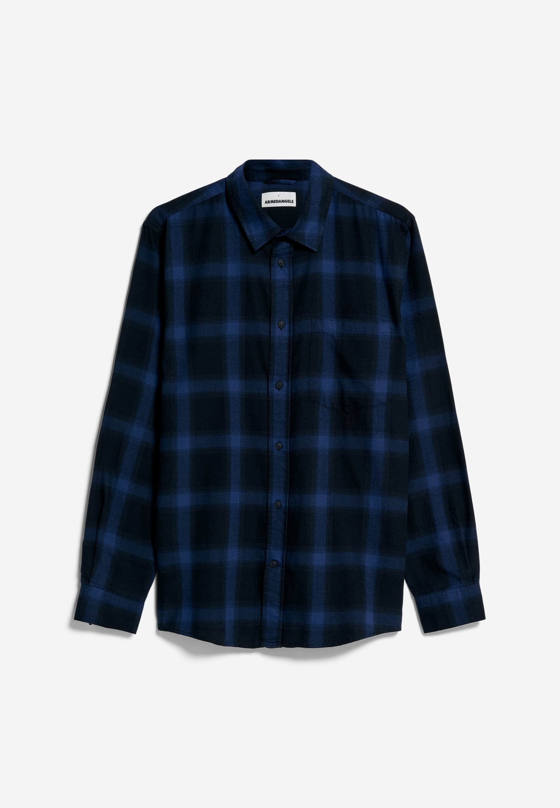 KAALMO Flannel Shirt Relaxed Fit made of Organic Cotton