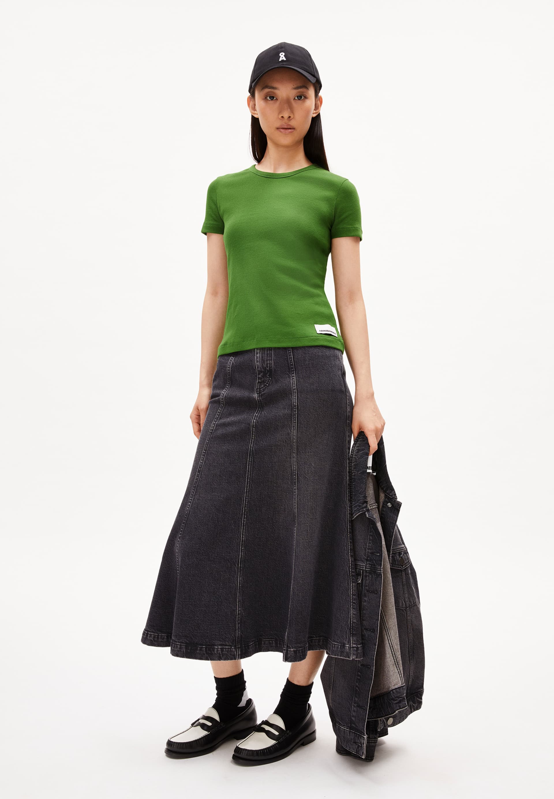 KARDAA Rib-T-Shirt made of Organic Cotton Mix