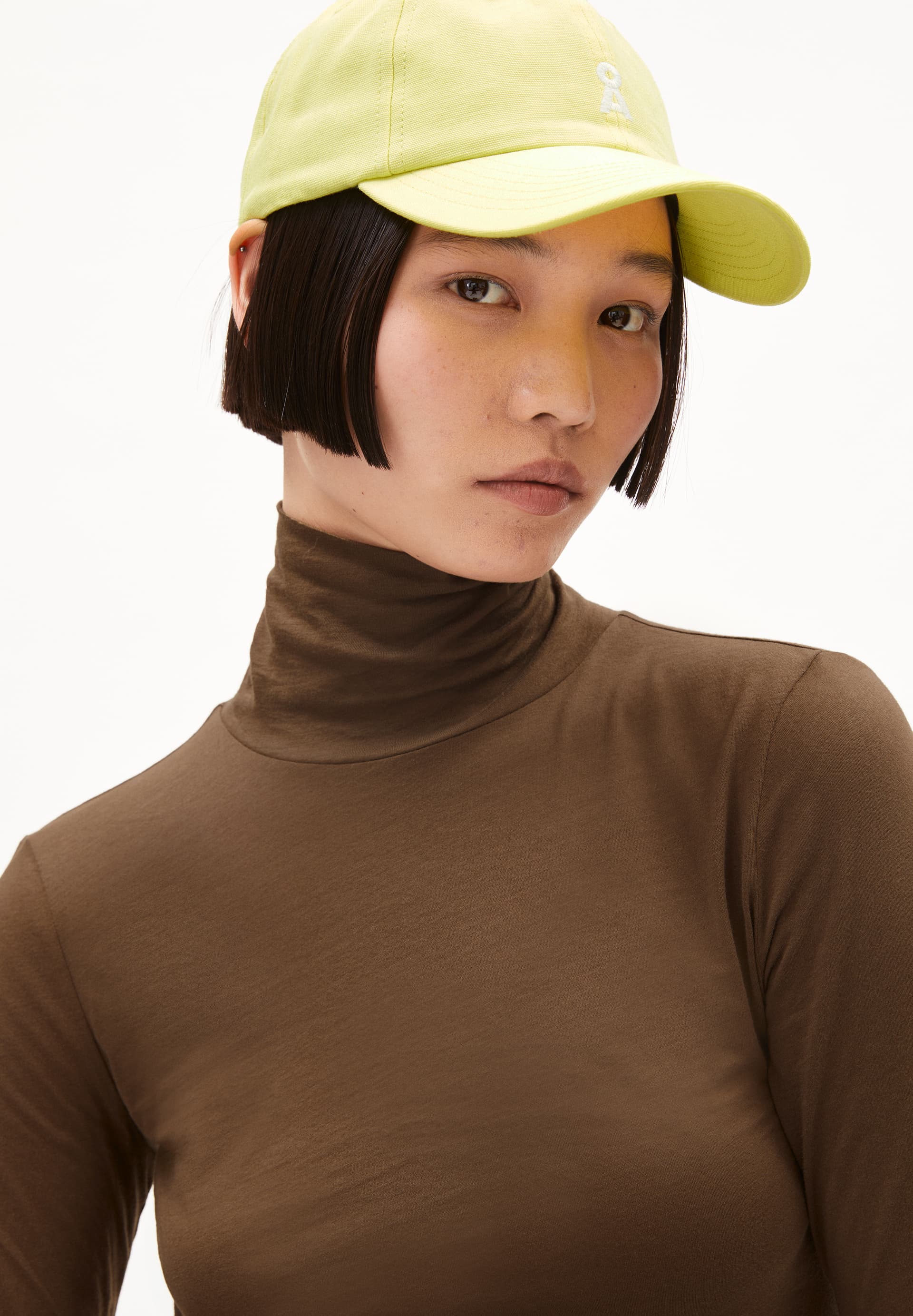 GRAZILIAA SOFT Haut à manches longues coupe ajustée en coton bio