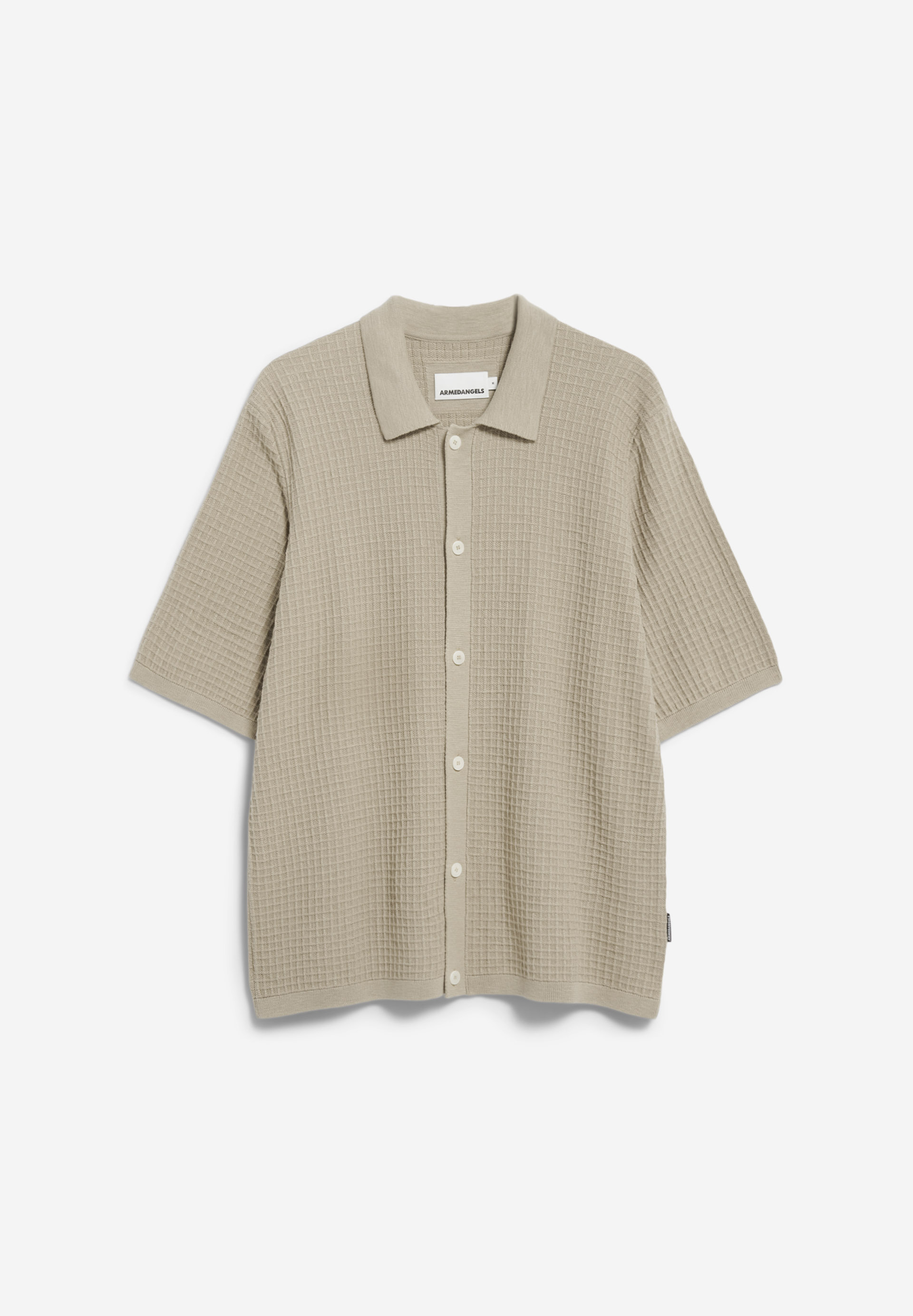 EDUAARDO Strick-Poloshirt aus Bio-Baumwolle