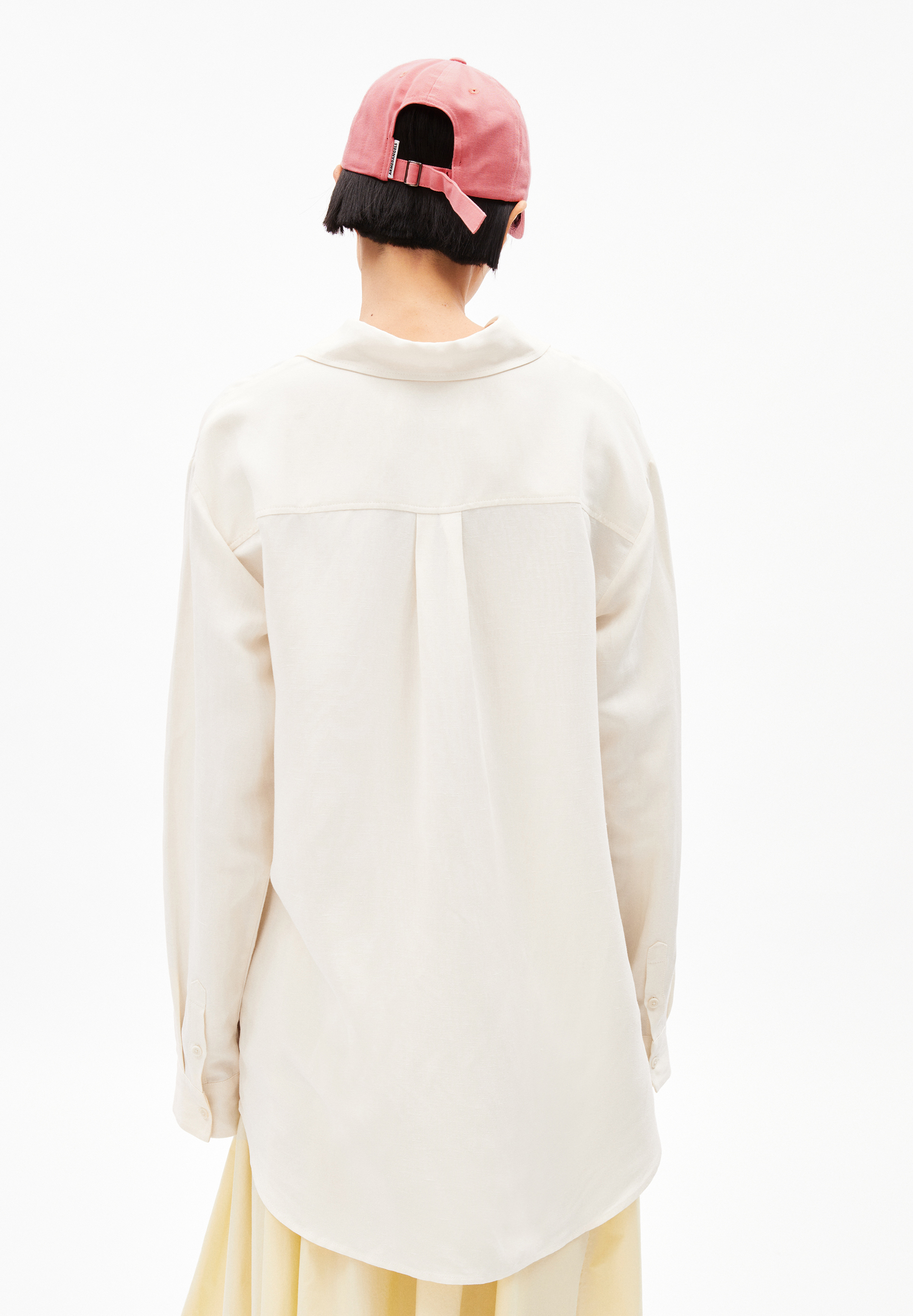 MAALGAA LINO Blouse en lin mélangé