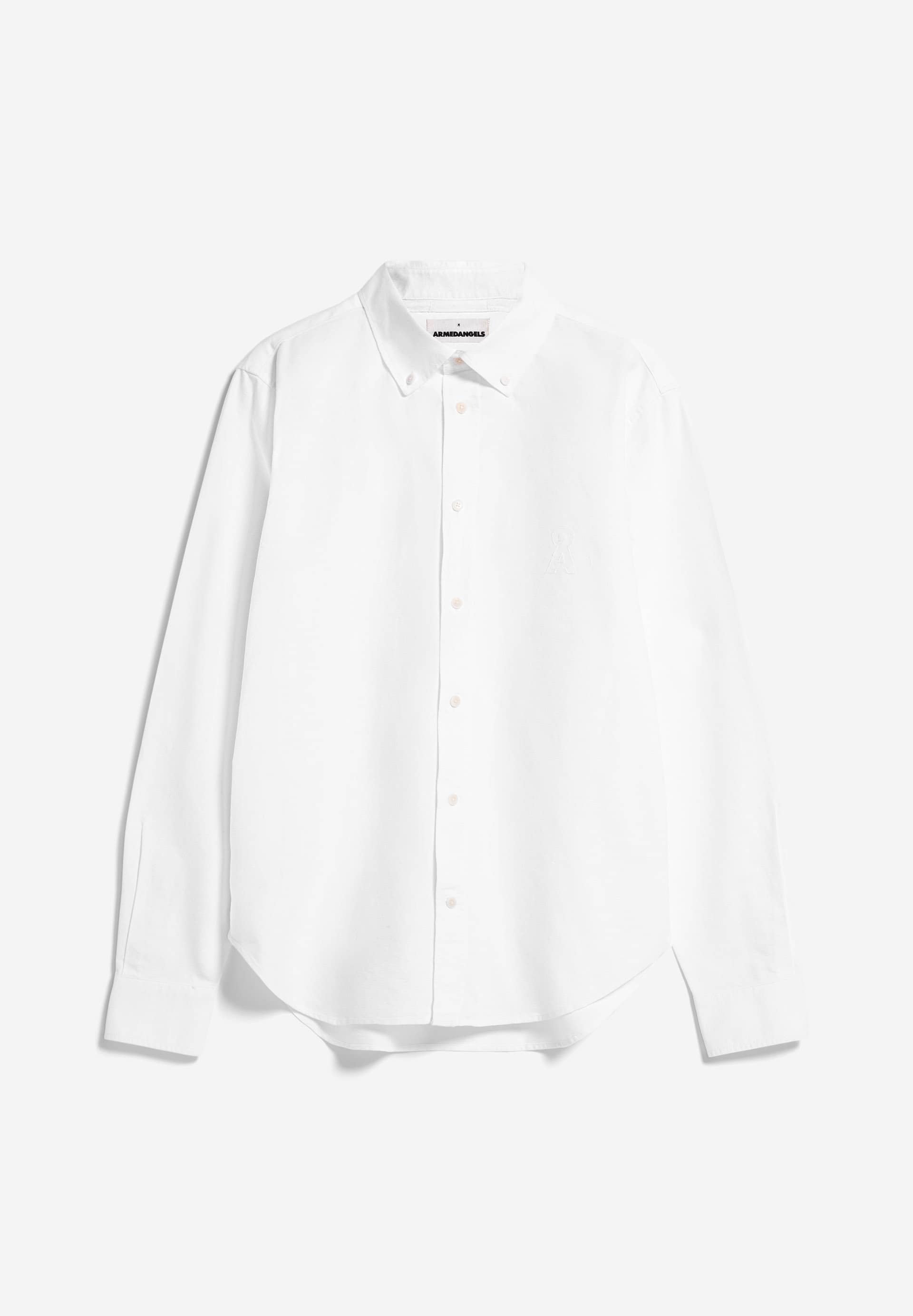 LAAROX Chemise coupe décontractée en coton bio