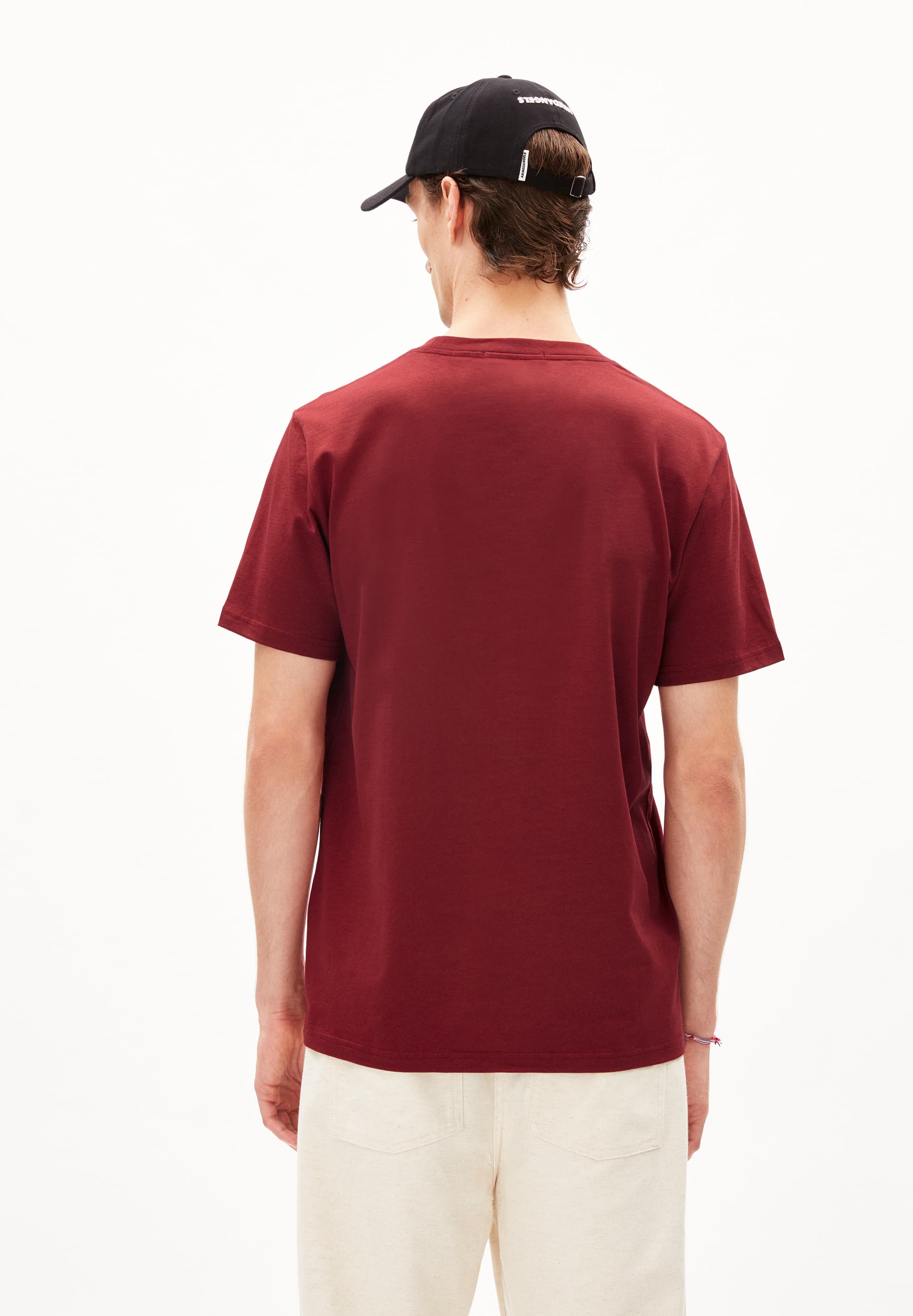 LAARON T-shirt épais coupe décontractée en coton bio
