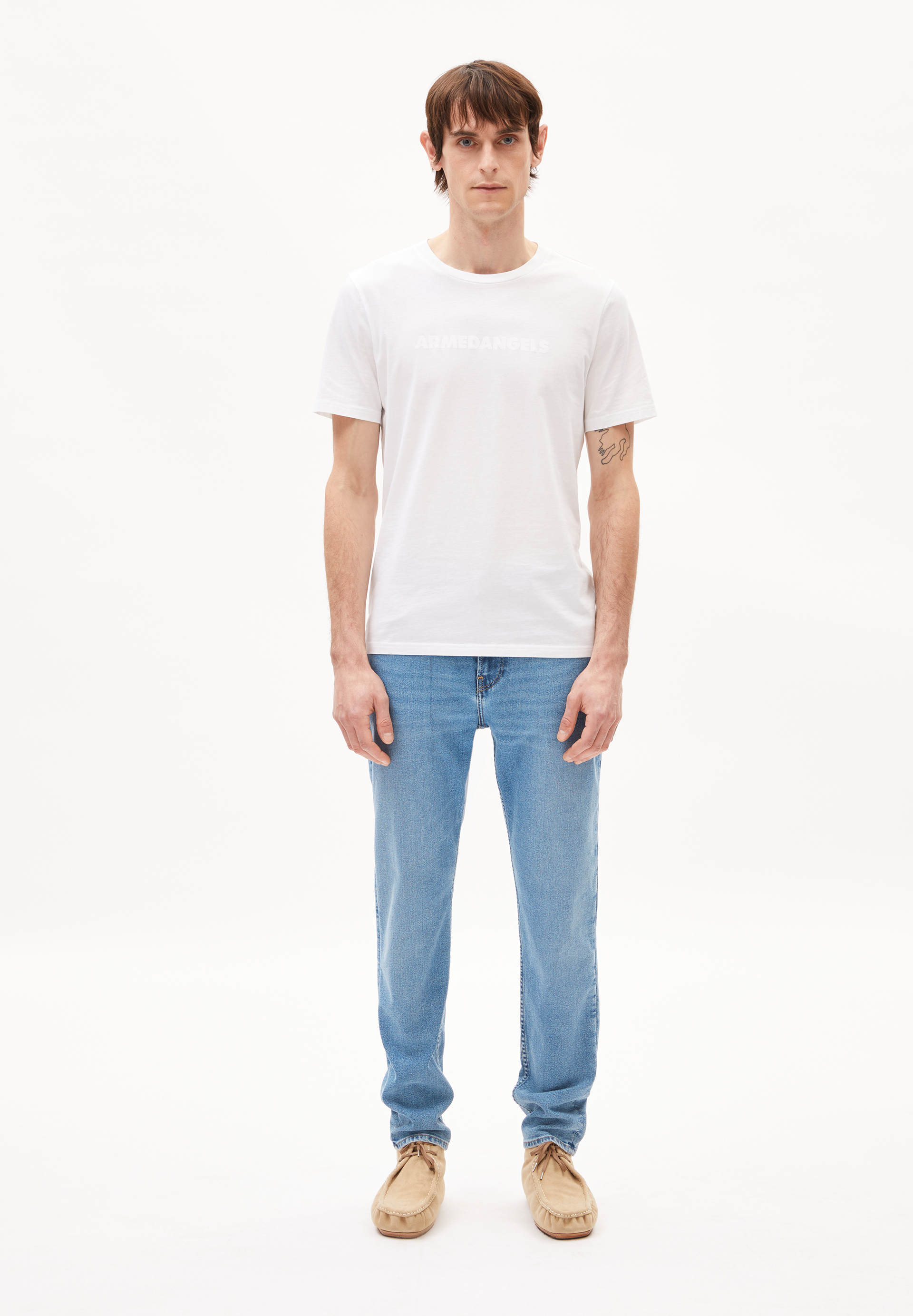 AARJO TARPA Tapered Jeans recycled cotton mix Comfort-Stretch