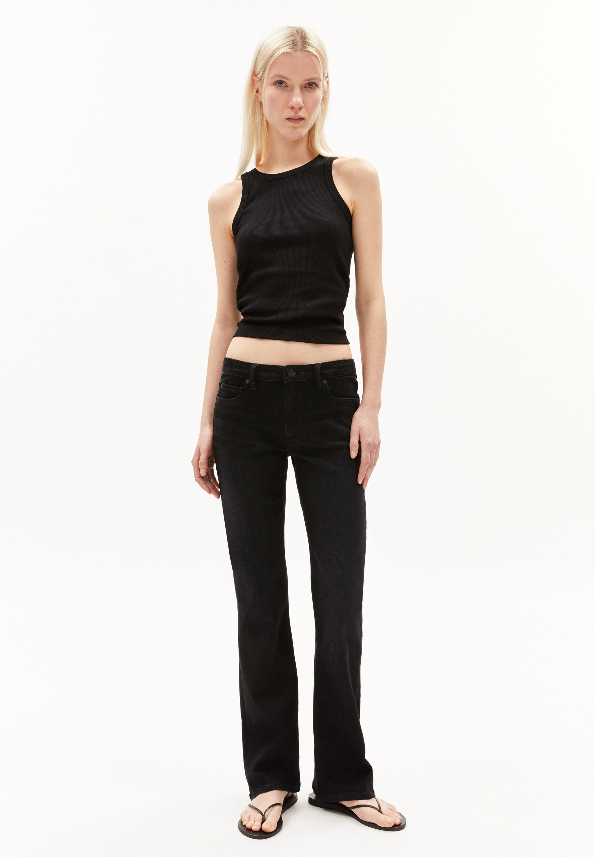 LINNAA X LOW Bootcut Jenas Organic Cotton Mix X-Stretch