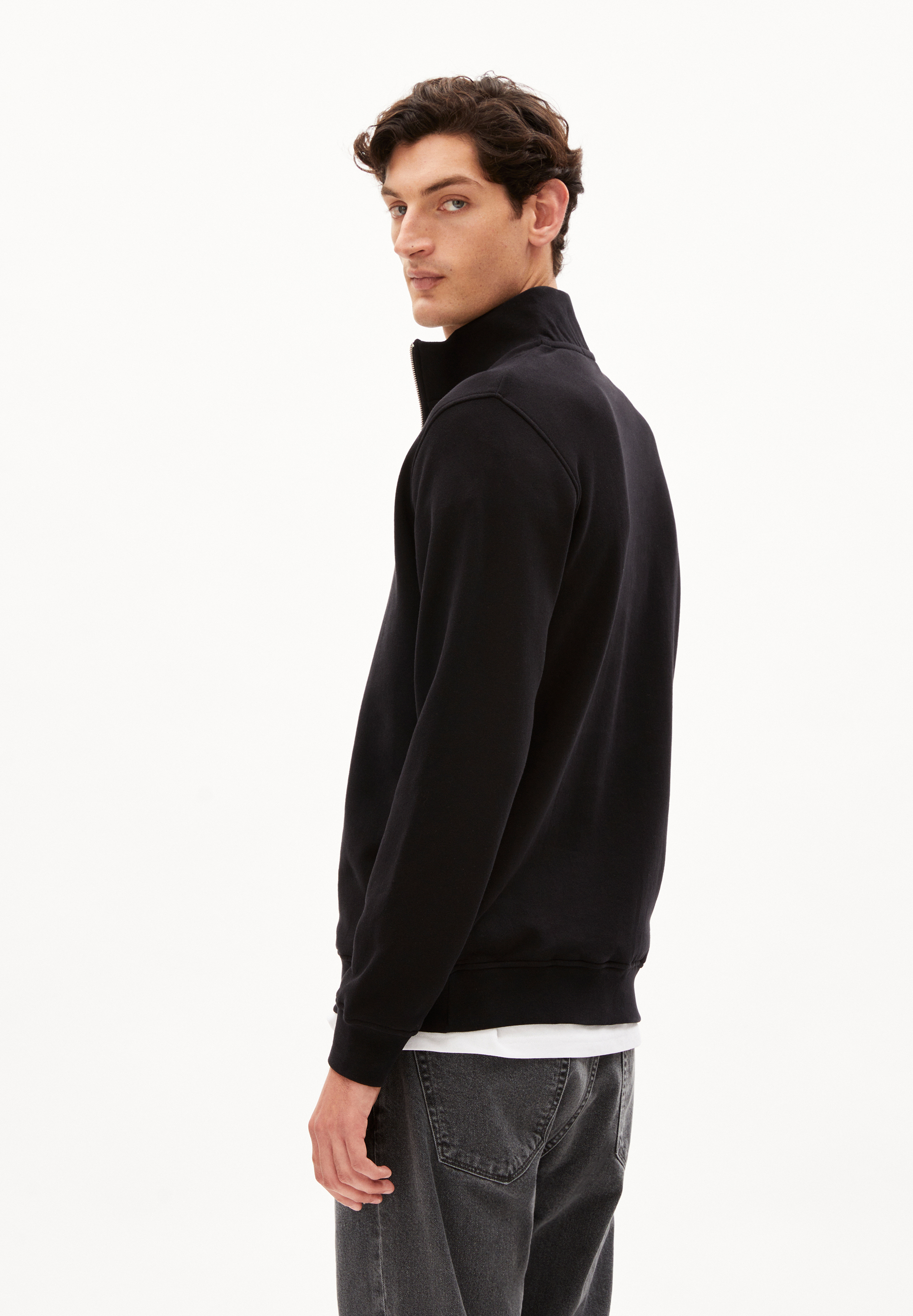 WAARLO COMFORT Sweatshirt met regular fit van biologische katoenmix