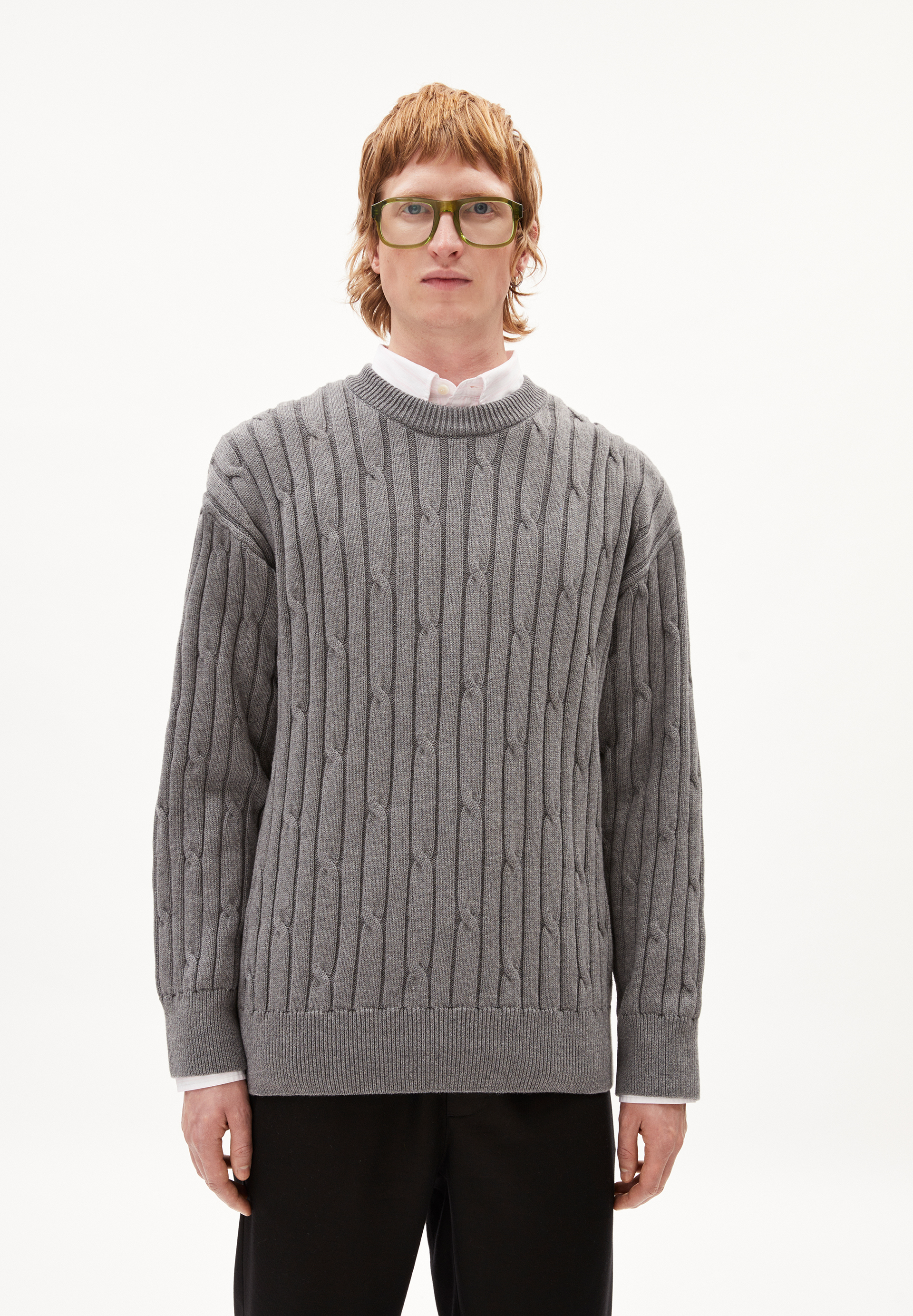 MAASIMES Sweater Regular Fit made of Merino-Wool Mix