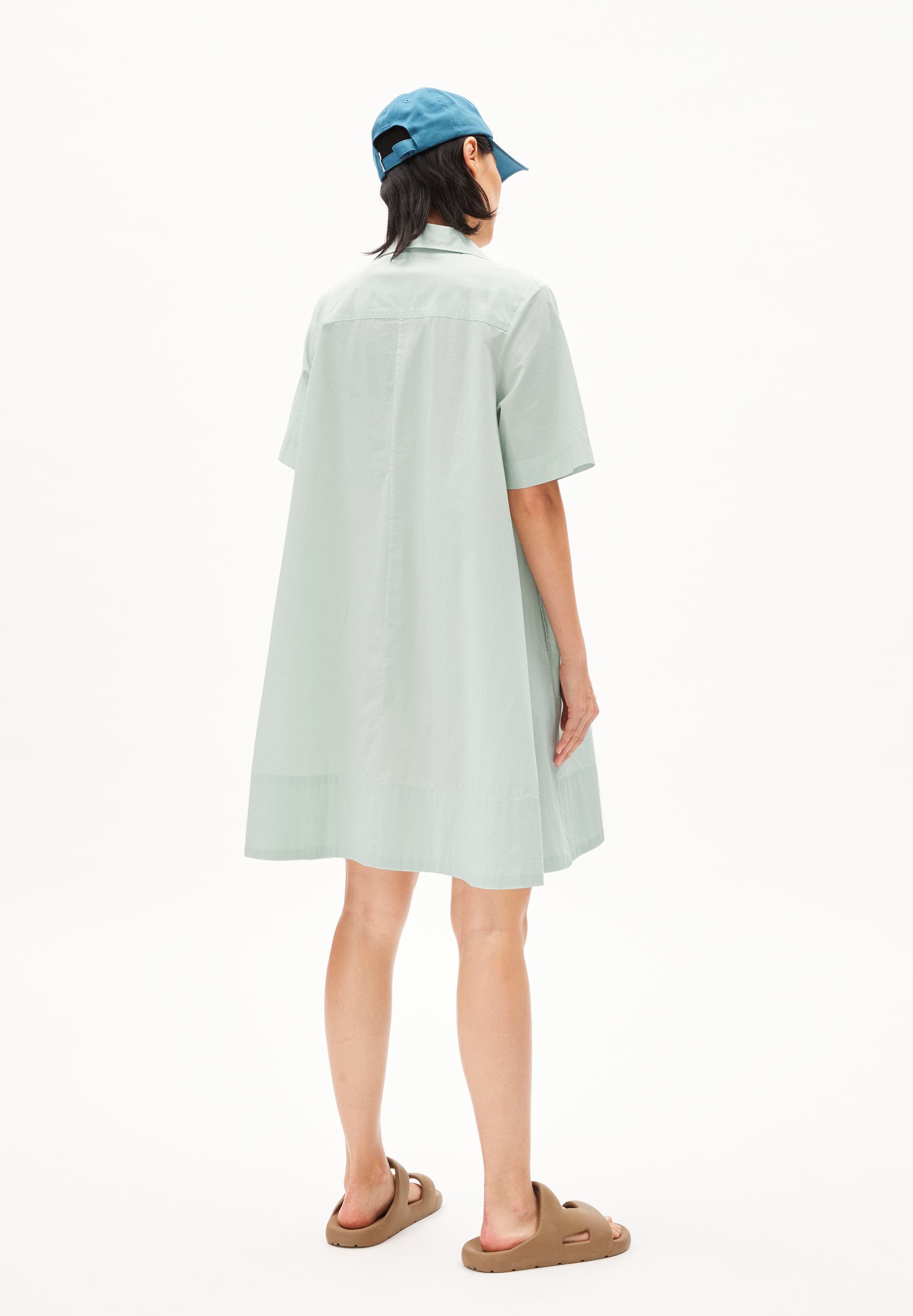 TALIZAA Woven Dress Relaxed Fit made of Organic Cotton