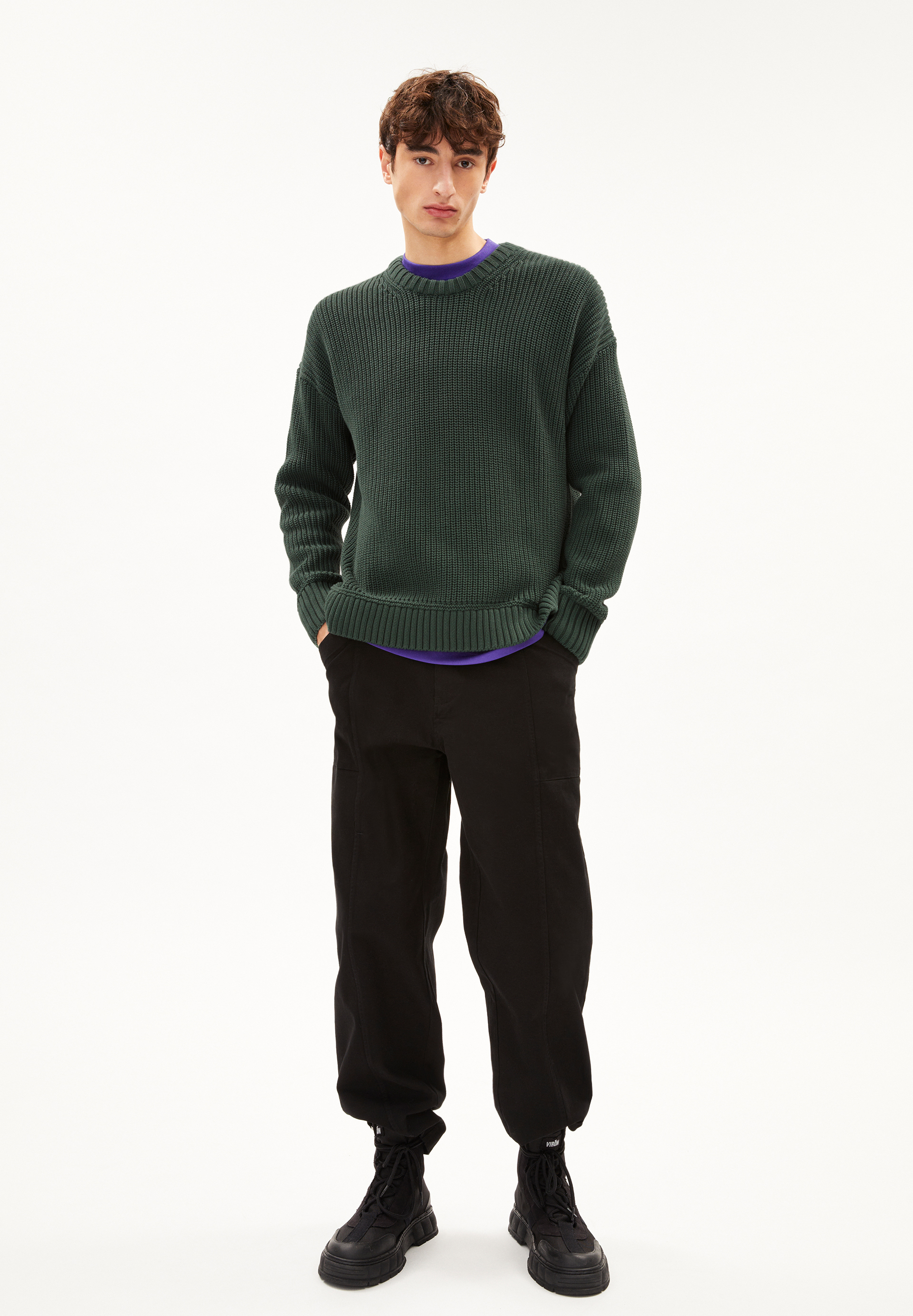 OSKAARES Sweater Relaxed Fit made of Organic Cotton