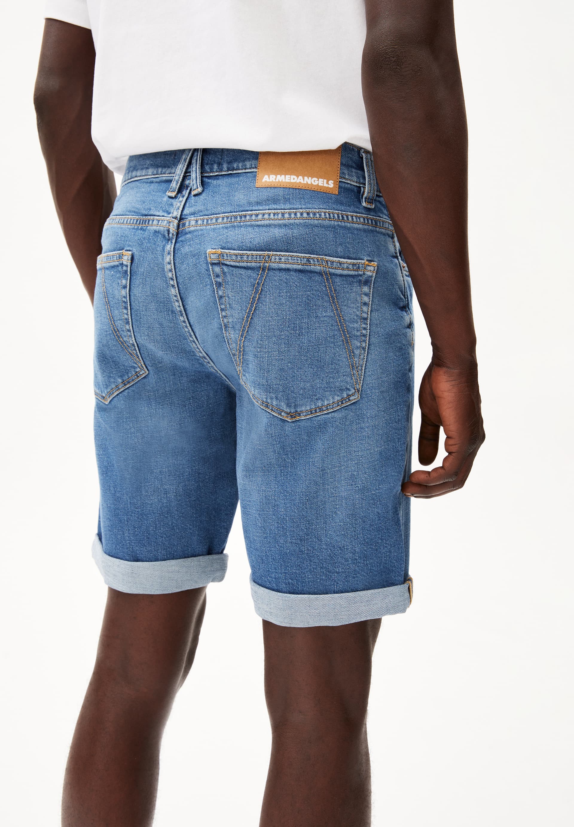 NAAILO HEMP Jeans shorts in biokatoenmix