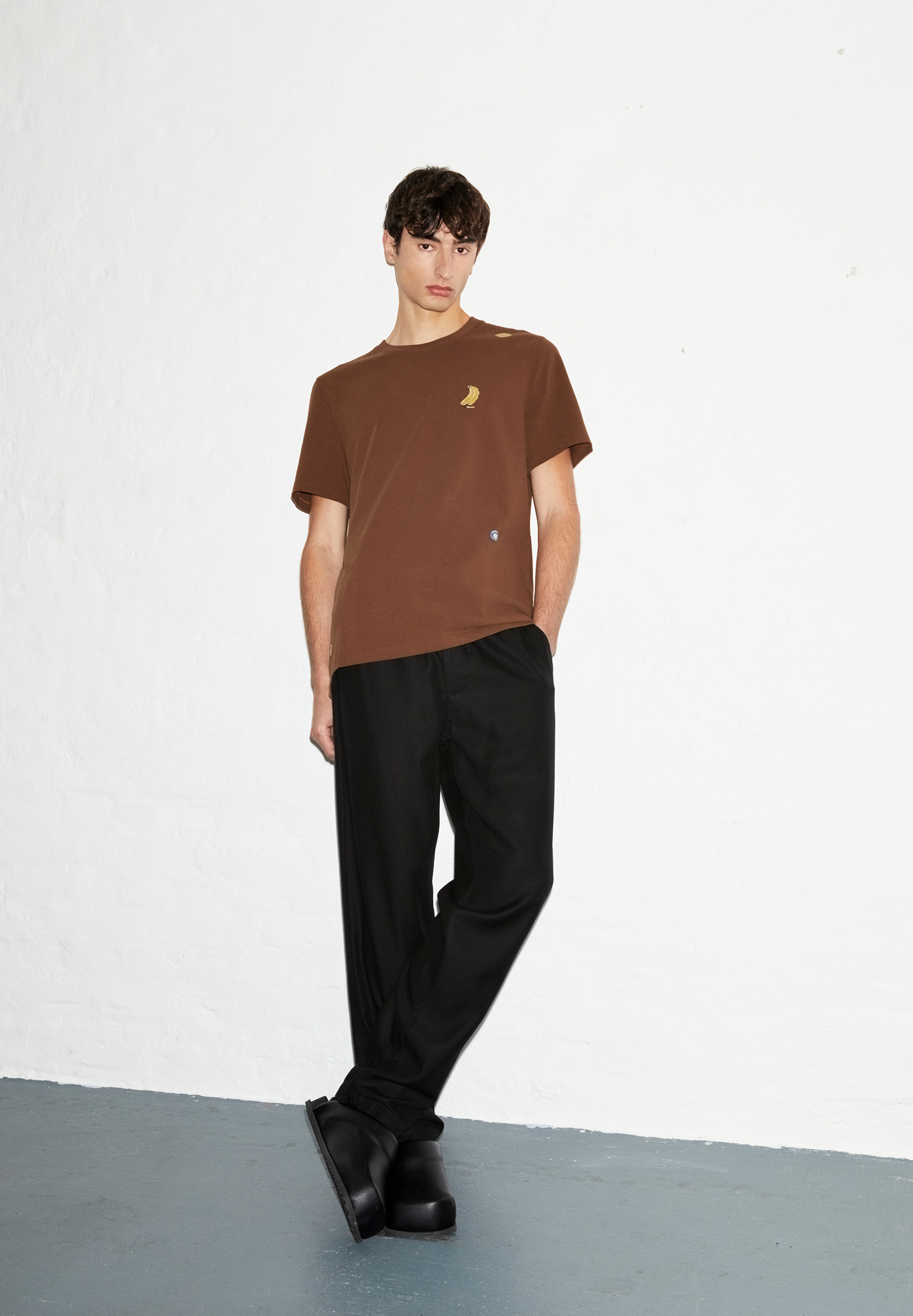 LODAAN PREMIUM BADGES Heavyweight T-Shirt Relaxed Fit made of Organic Cotton Mix