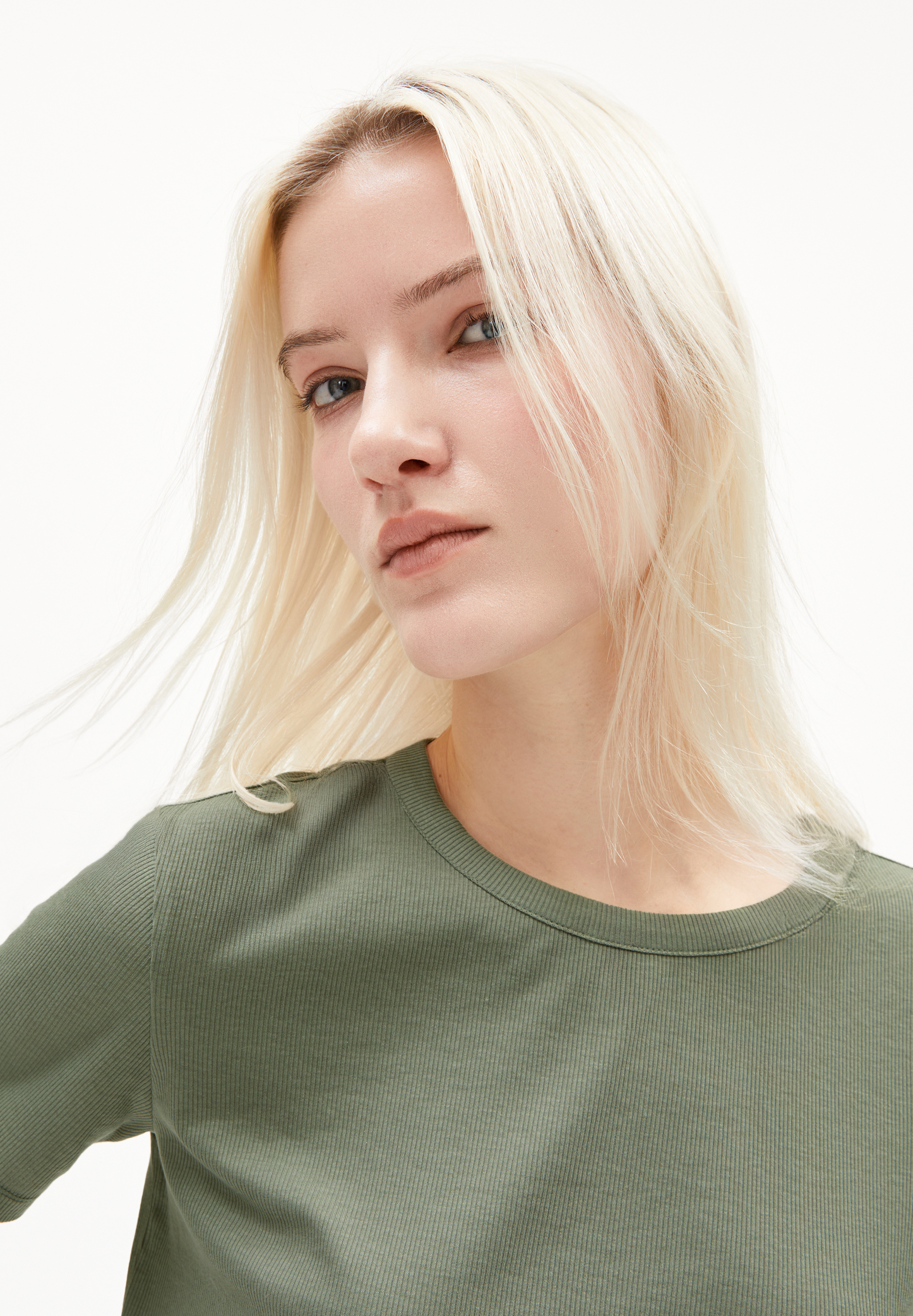 GENESAA T-Shirt aus TENCEL™ Lyocell Mix