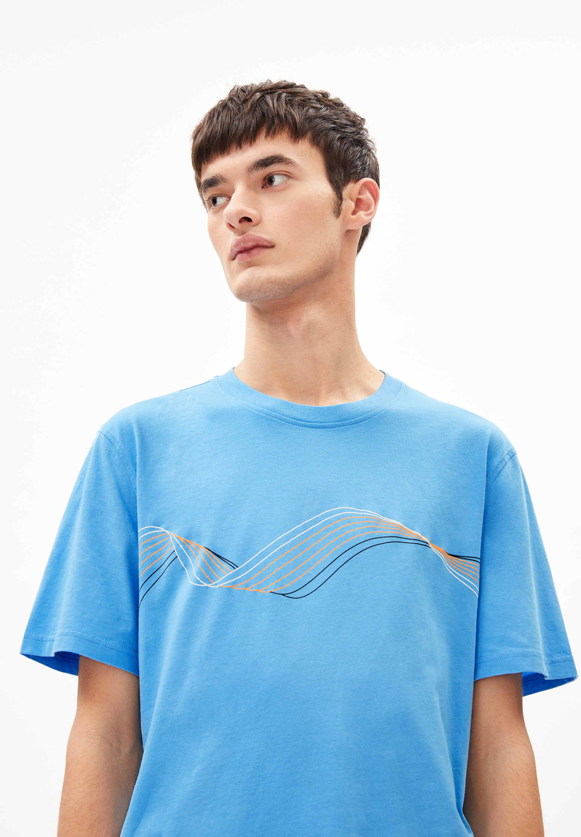 AADONI WAVE T-Shirt Relaxed Fit made of Organic Cotton