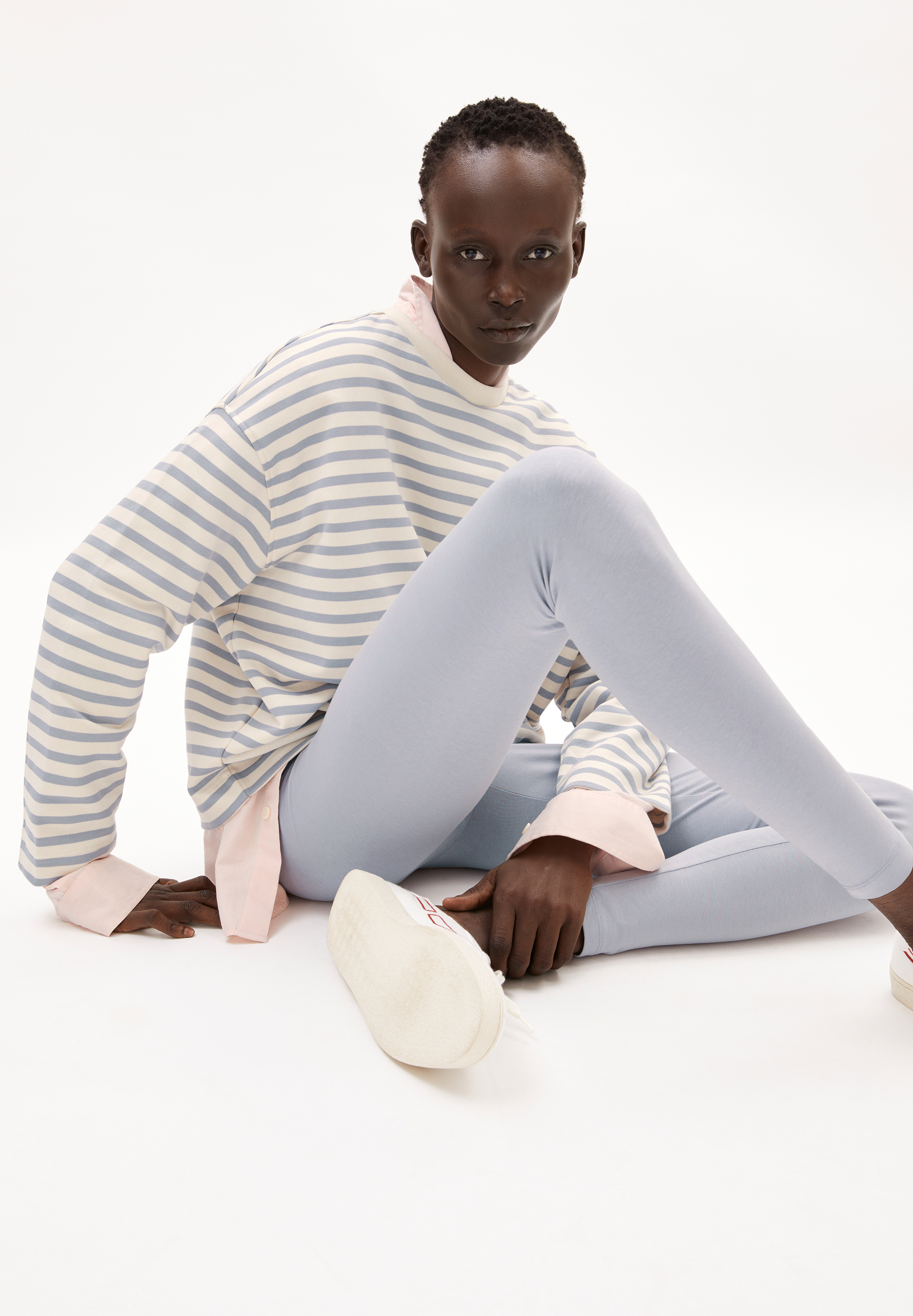 FARIBAA Leggings made of Organic Cotton Mix