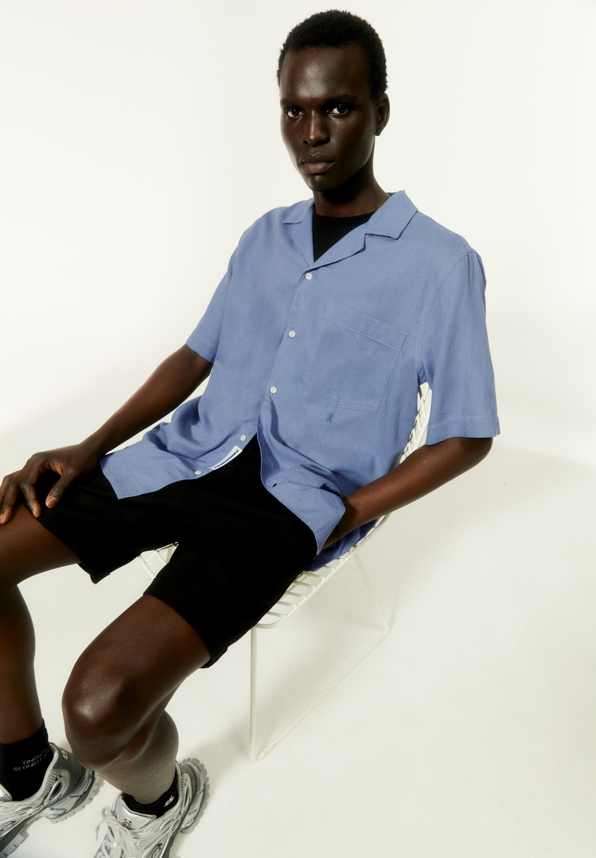 LOVAAR LINO chemise en lin mélangé
