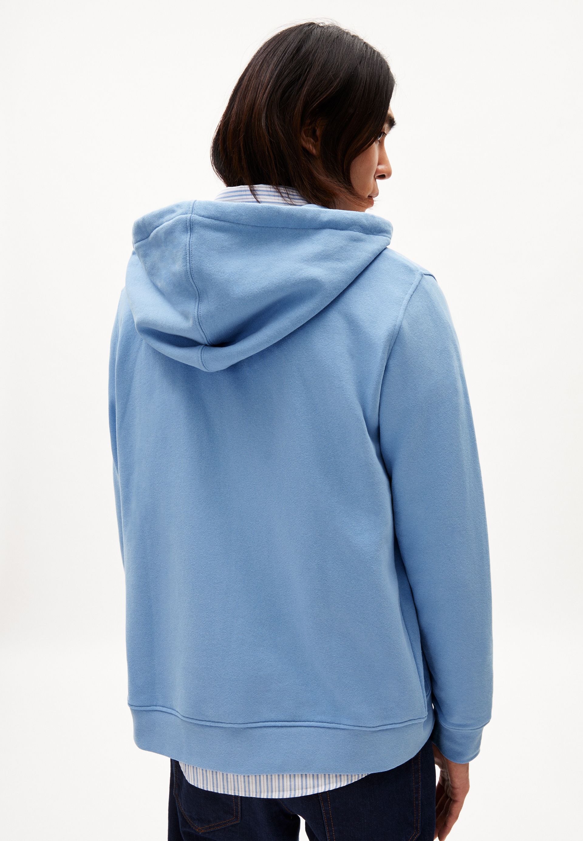 SAROMIAAN COMFORT Sweat Jacket Regular Fit made of Organic Cotton Mix