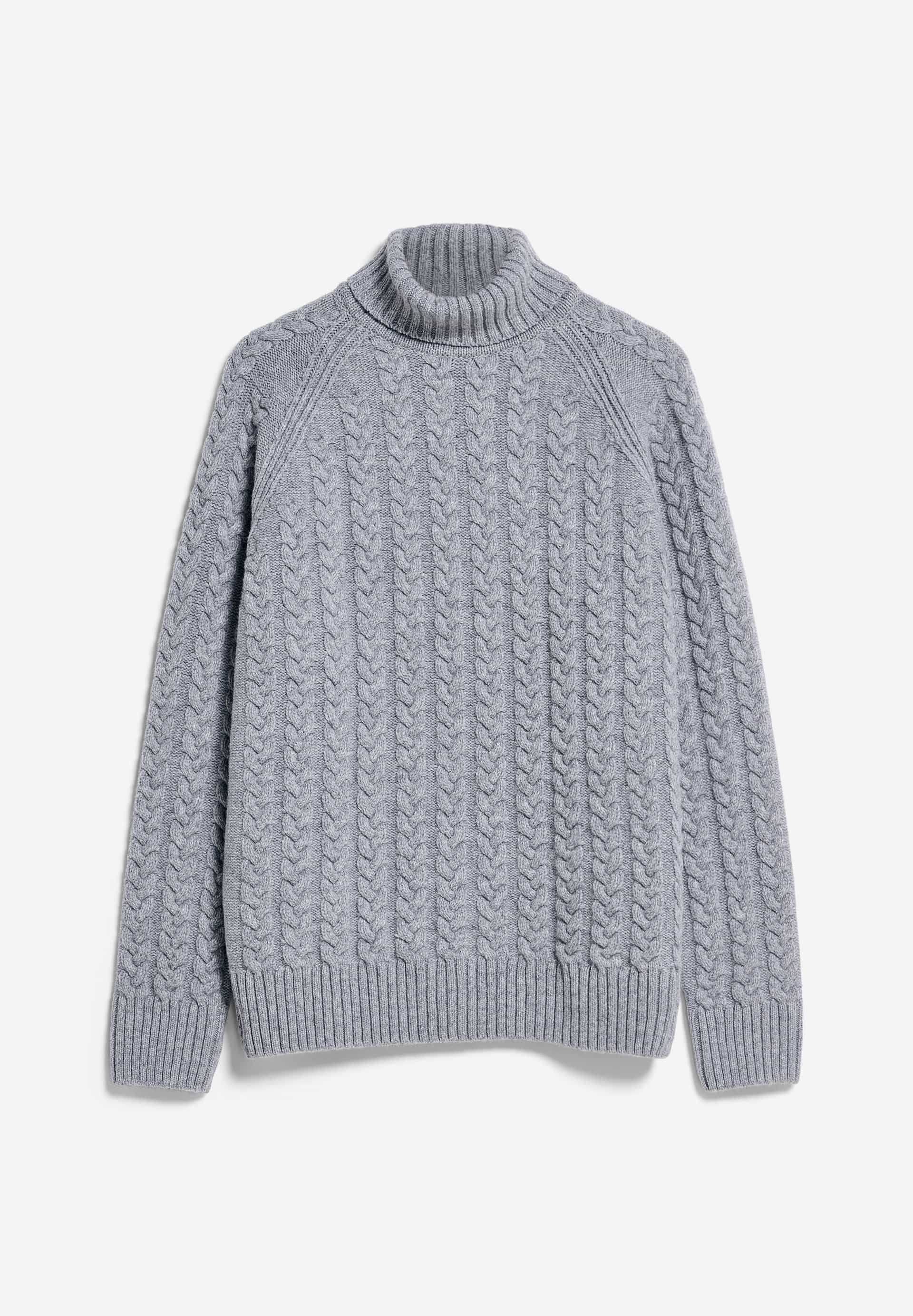 DAAWIDE Sweater Relaxed Fit made of Organic Wool Mix