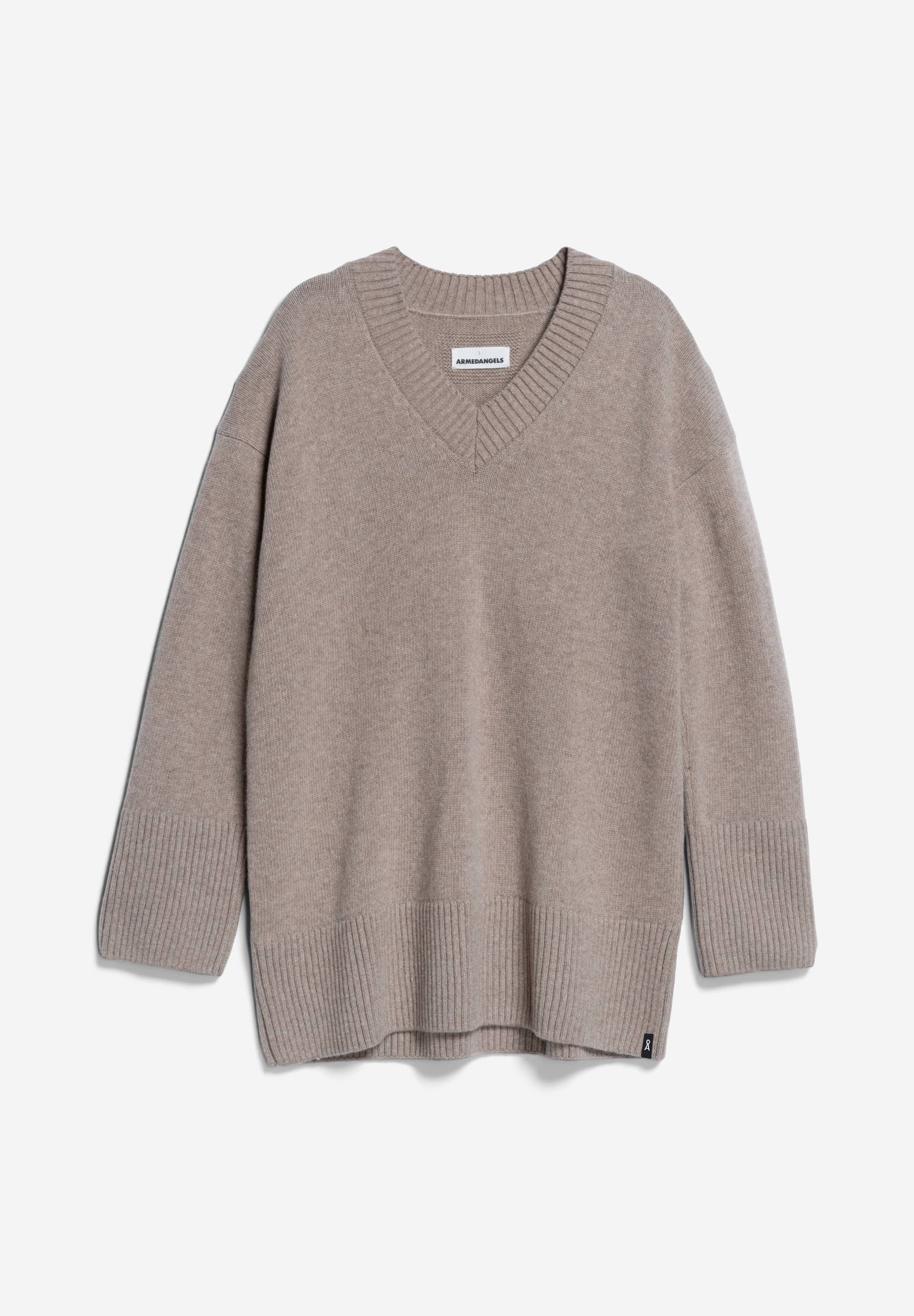 CARDAA Pullover Loose Fit aus Bio-Woll Mix