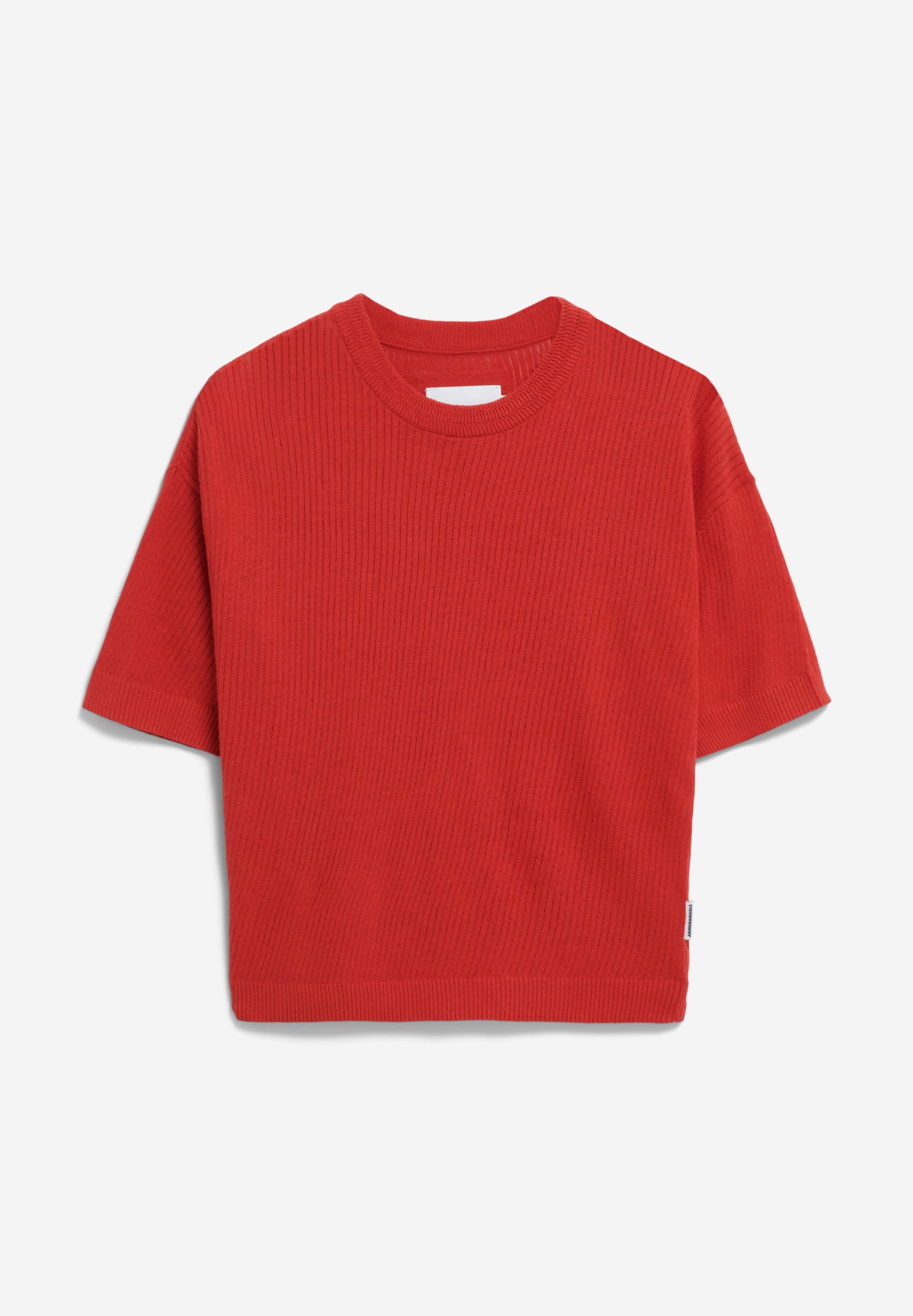 LIZAA LINO Gebreid shirt van linnenmix